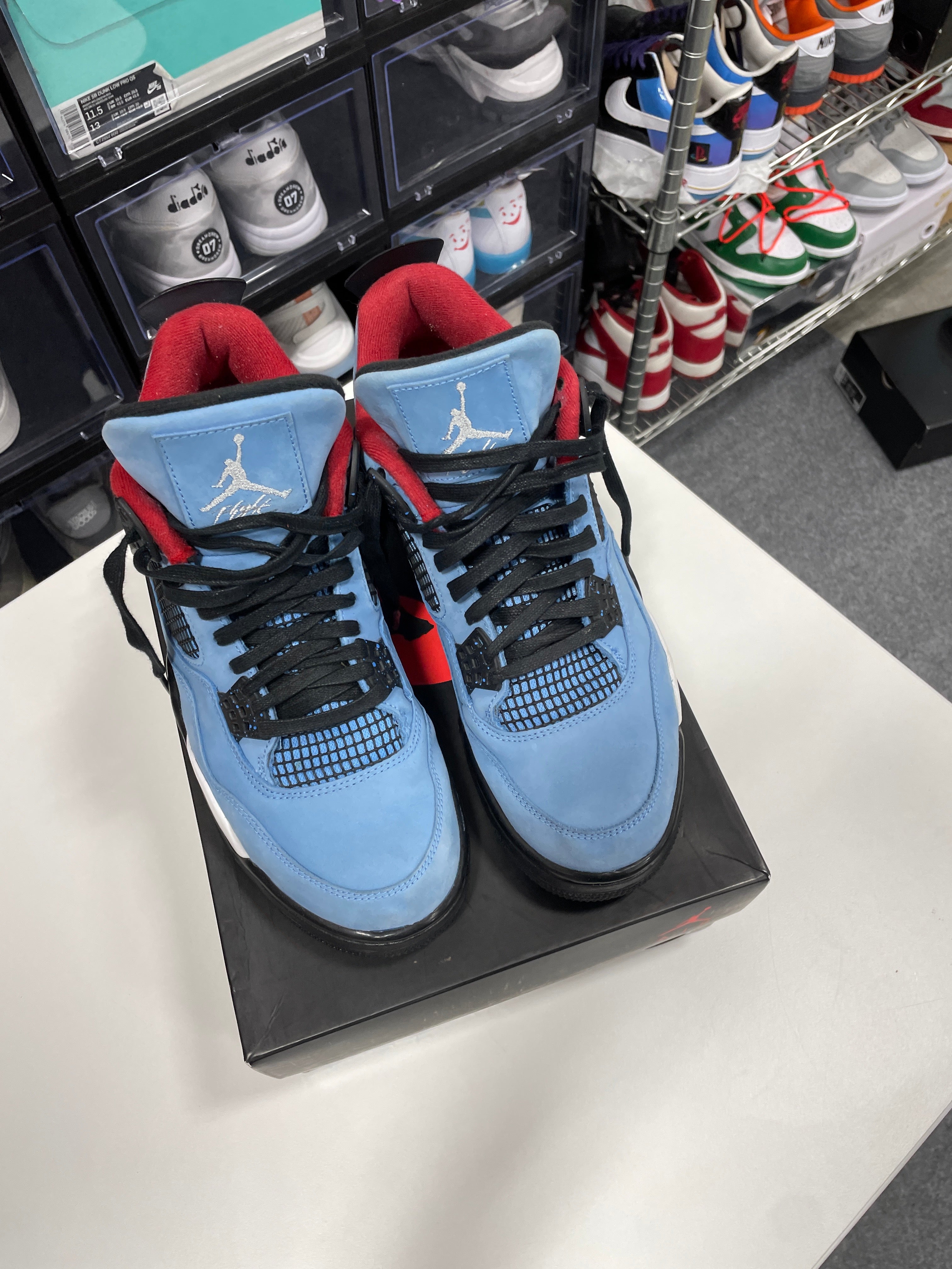 Jordan 4 Travis Scott REPLACEMENT BOX