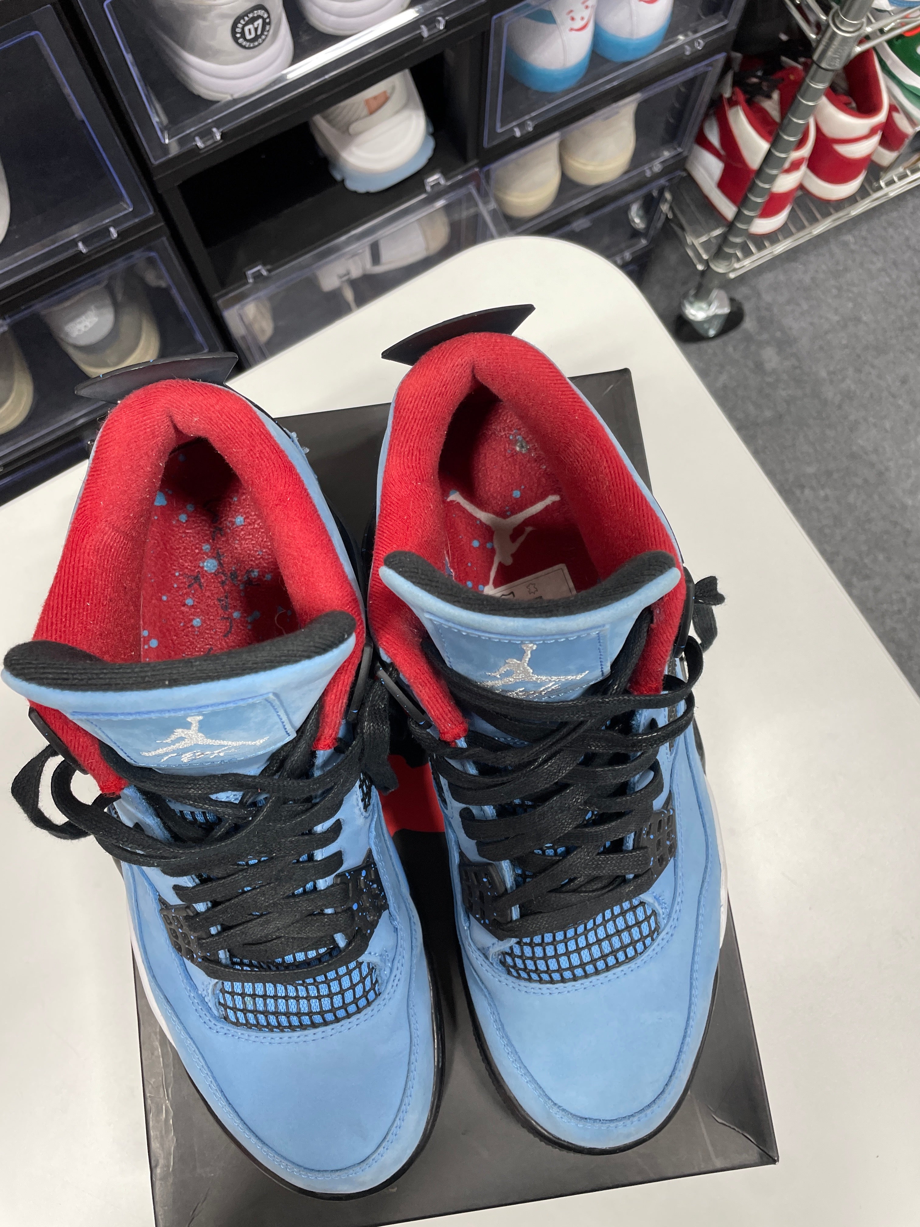 Jordan 4 Travis Scott REPLACEMENT BOX