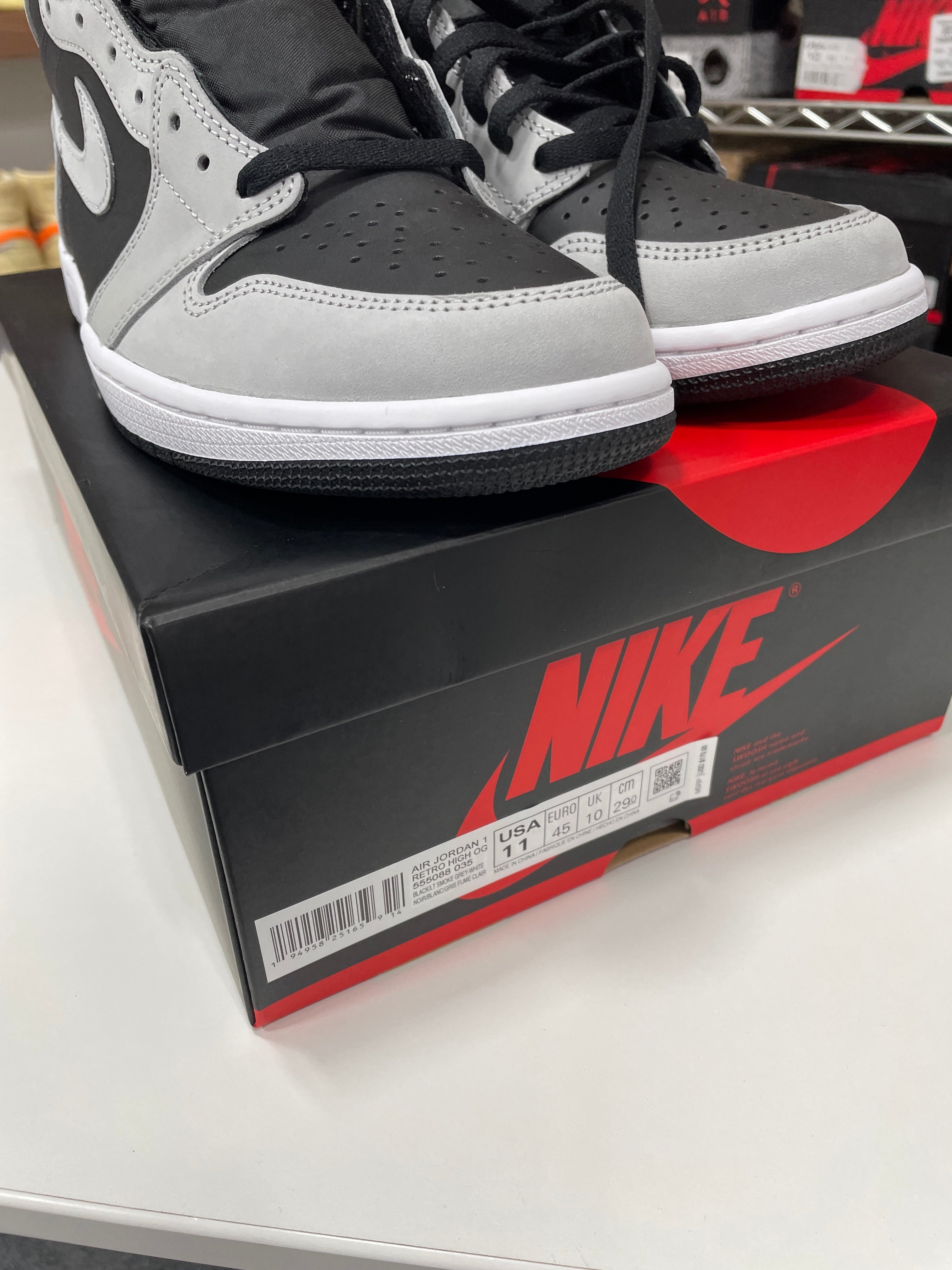 Jordan 1 Retro High Shadow 2.0 Sz 11