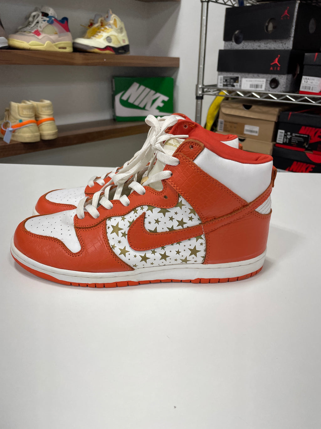 Nike SB Dunk High Supreme Orange Sz 11