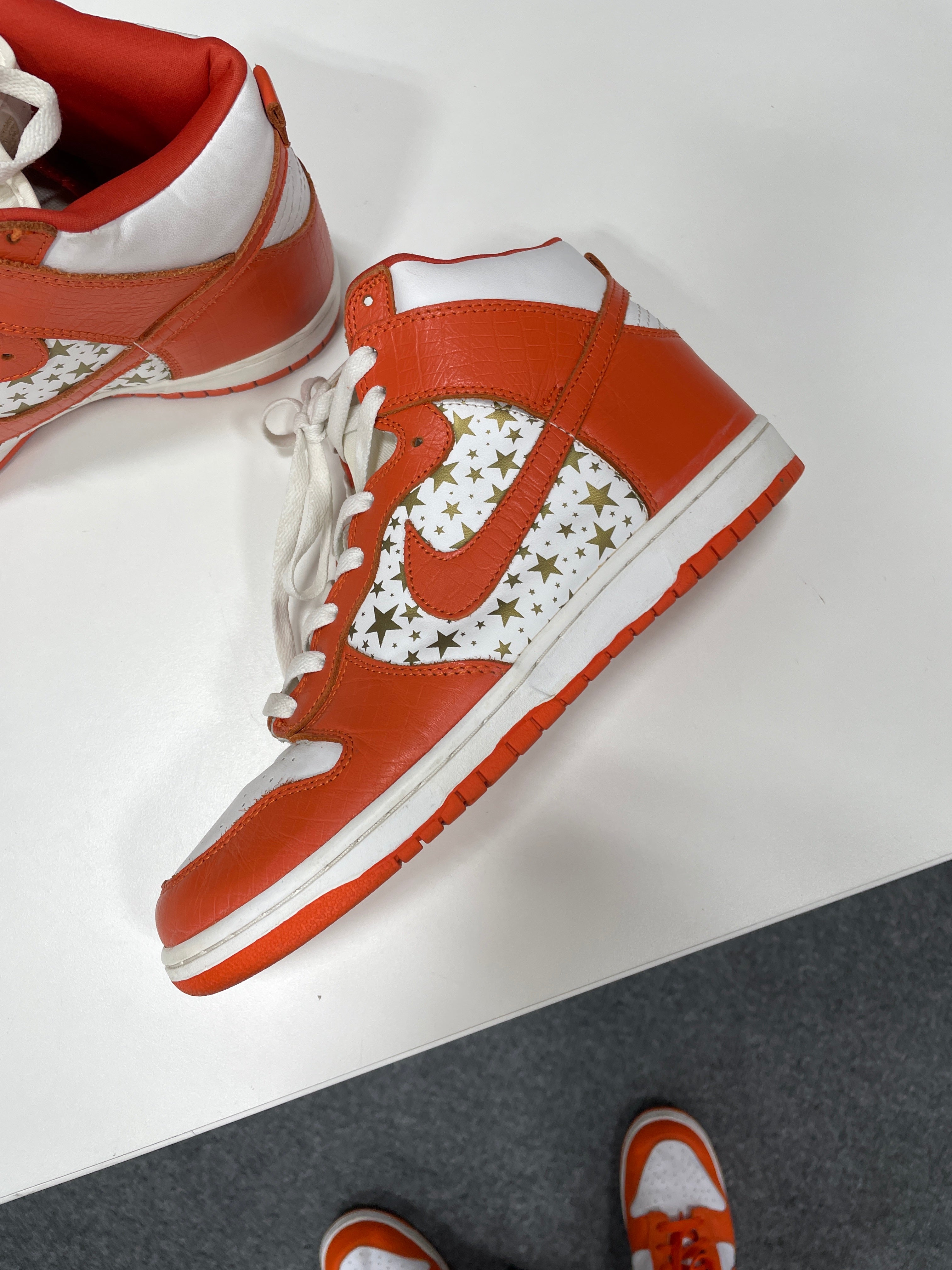 Nike SB Dunk High Supreme Orange Sz 11