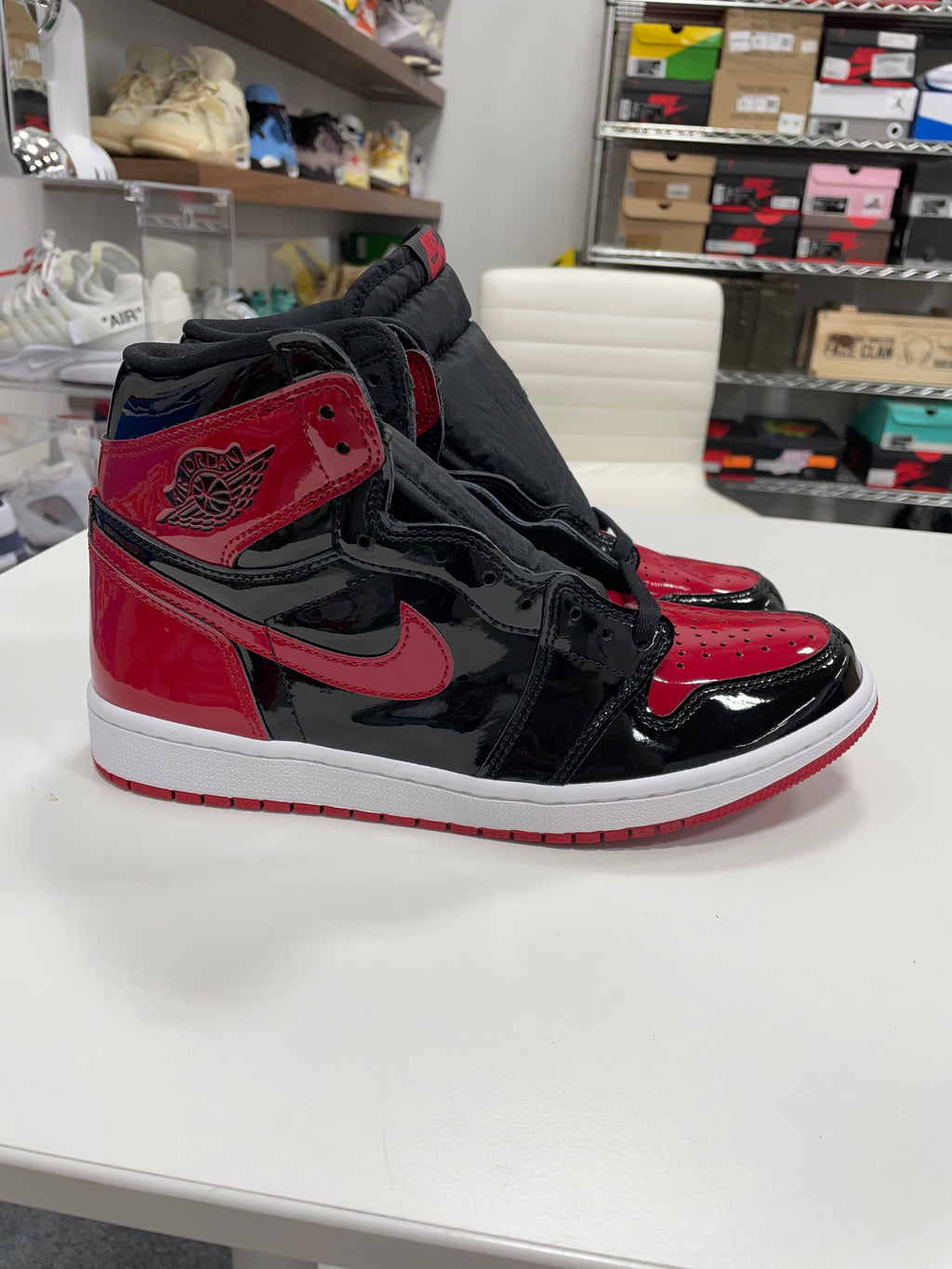 Jordan 1 High OG “Bred Patent” Sz 9 NO BOX