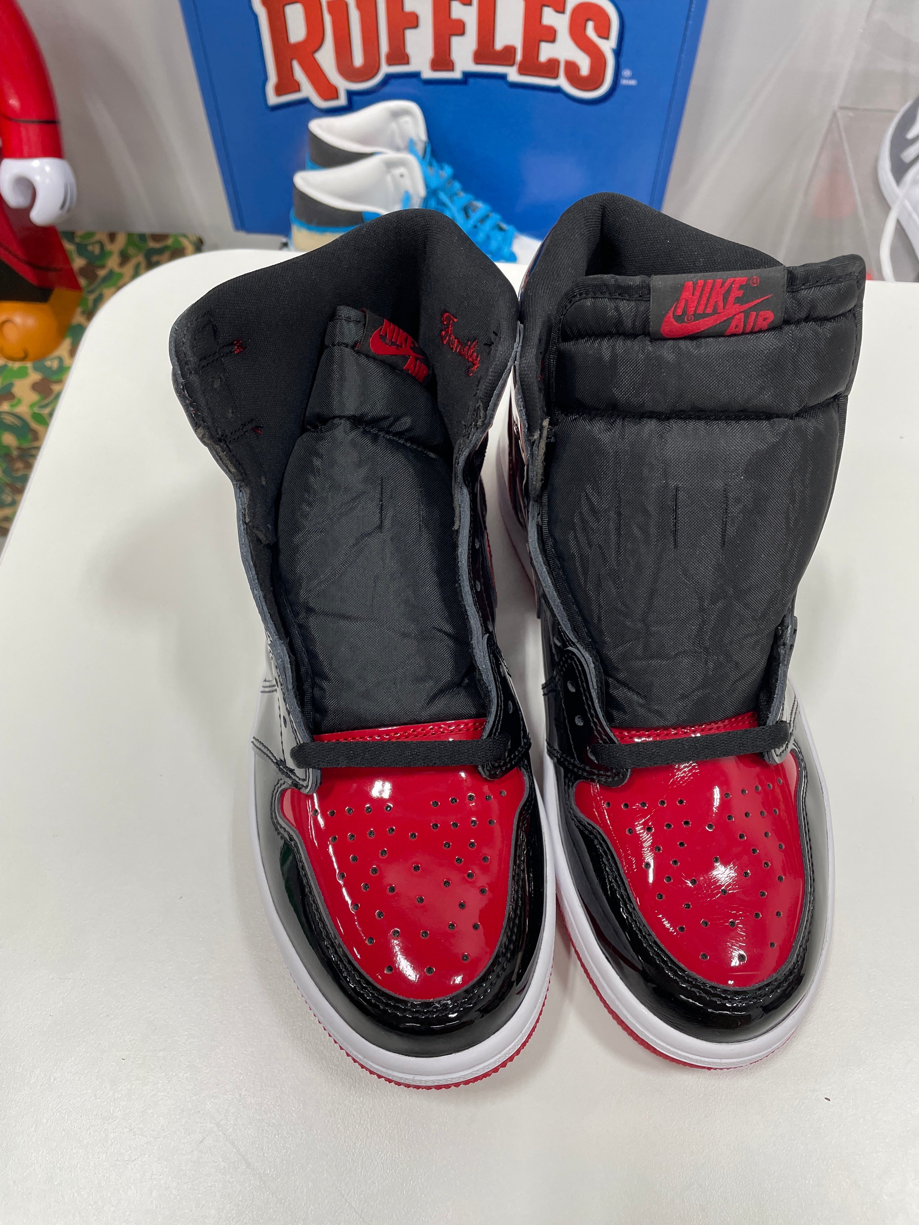 Jordan 1 High OG “Bred Patent” Sz 9 NO BOX