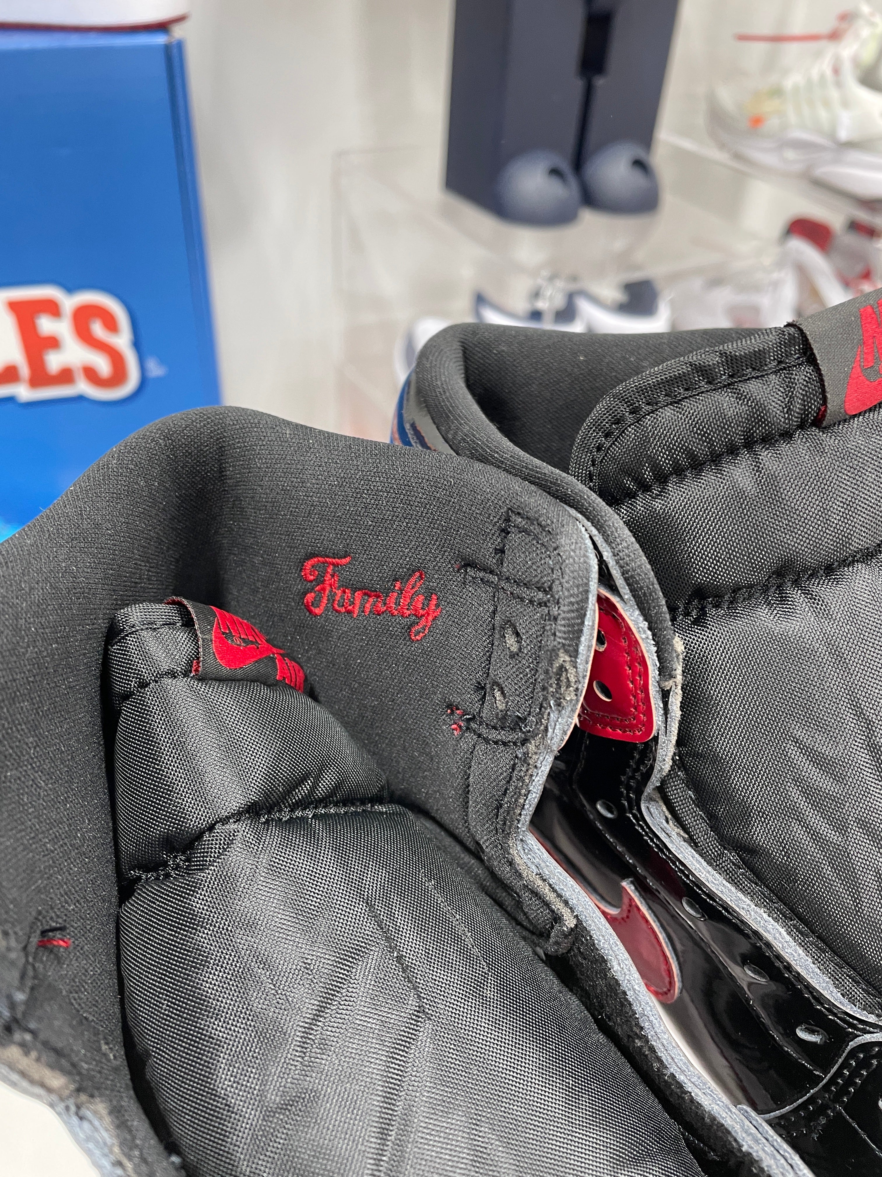 Jordan 1 High OG “Bred Patent” Sz 9 NO BOX