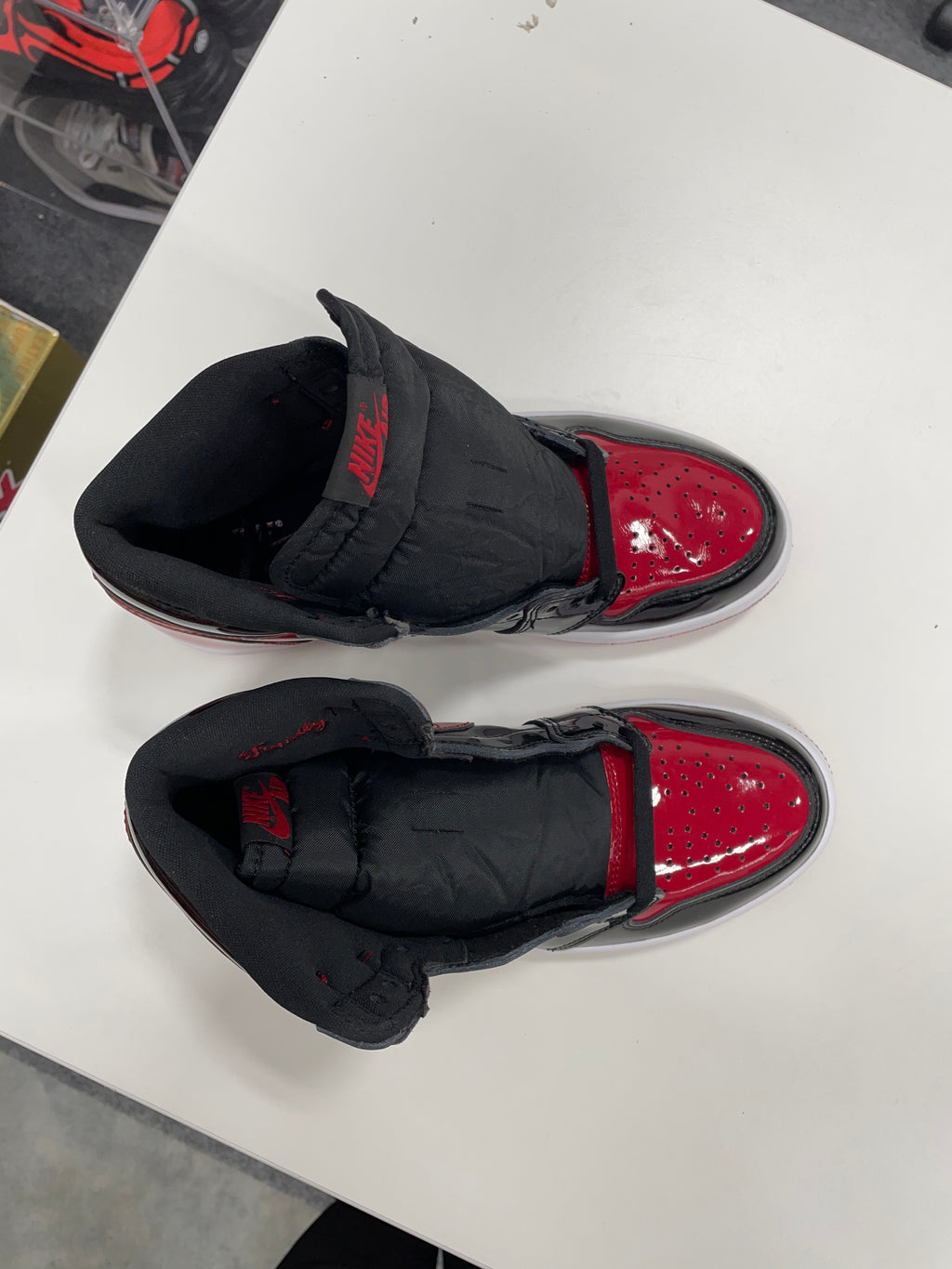 Jordan 1 High OG “Bred Patent” Sz 9 NO BOX