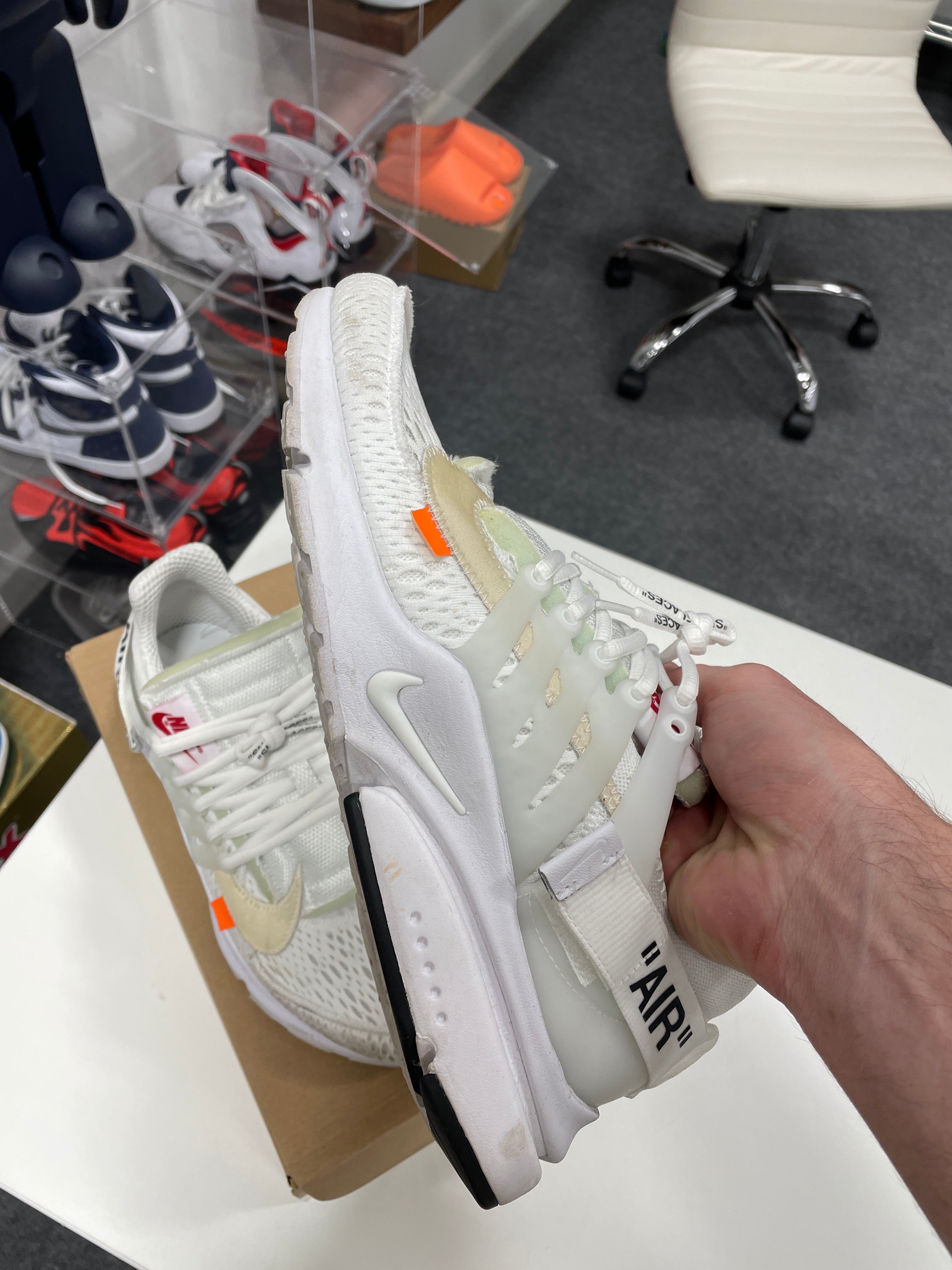 Nike Air Presto Off-White White (2018) Sz 11