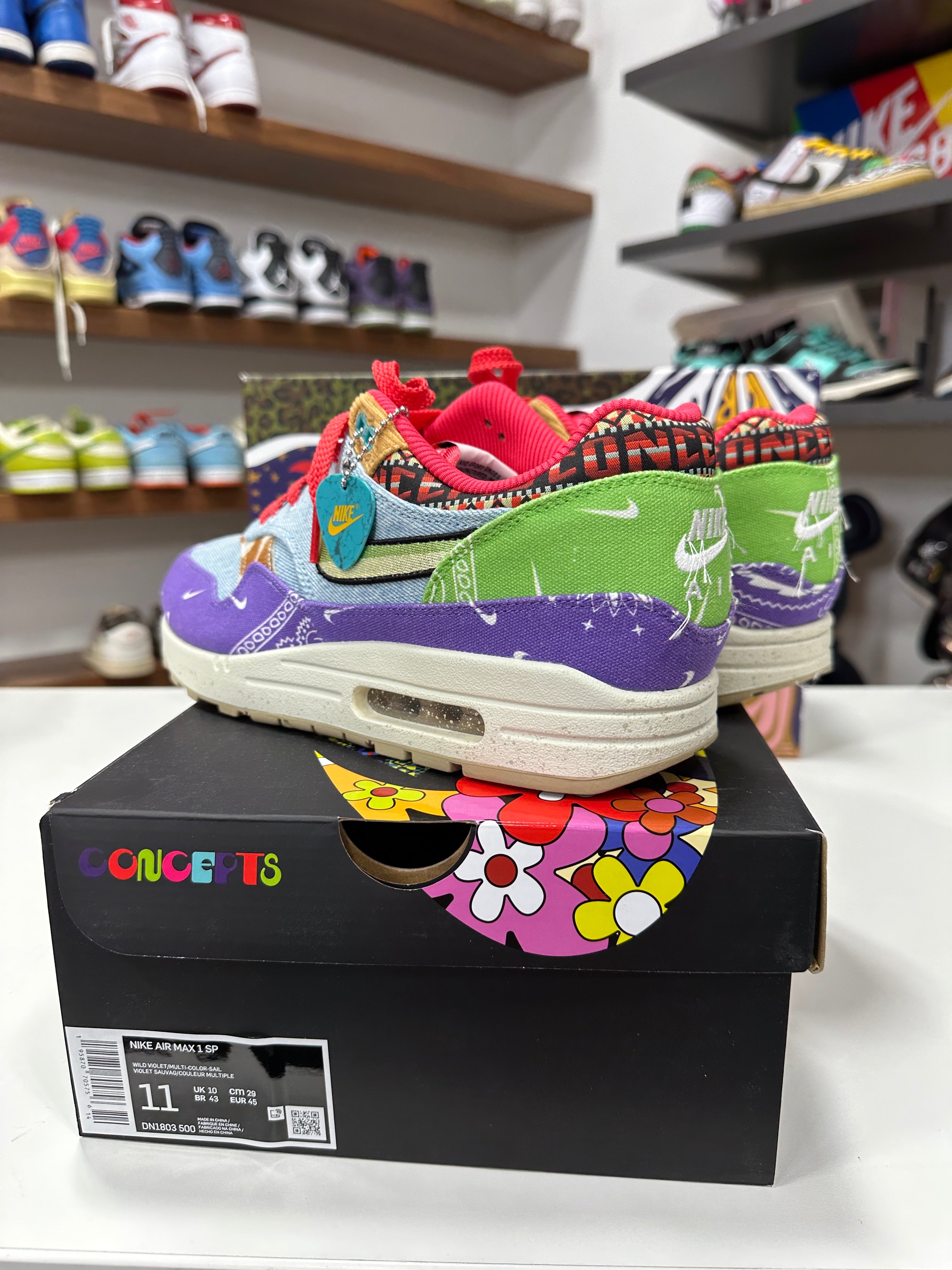 Concepts Air Max 1 Far Out Special Box Sz 11