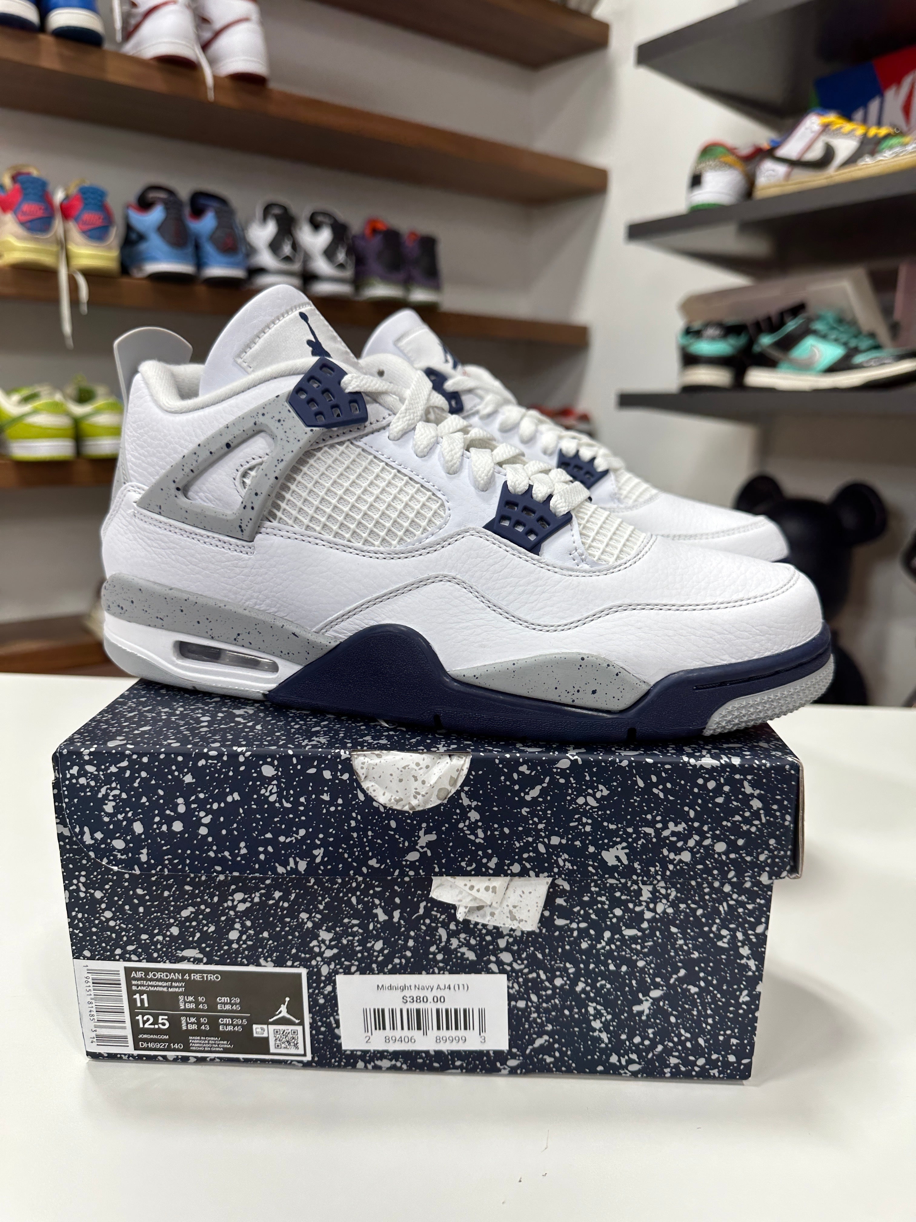Air Jordan 4 Midnight Navy Sz 11