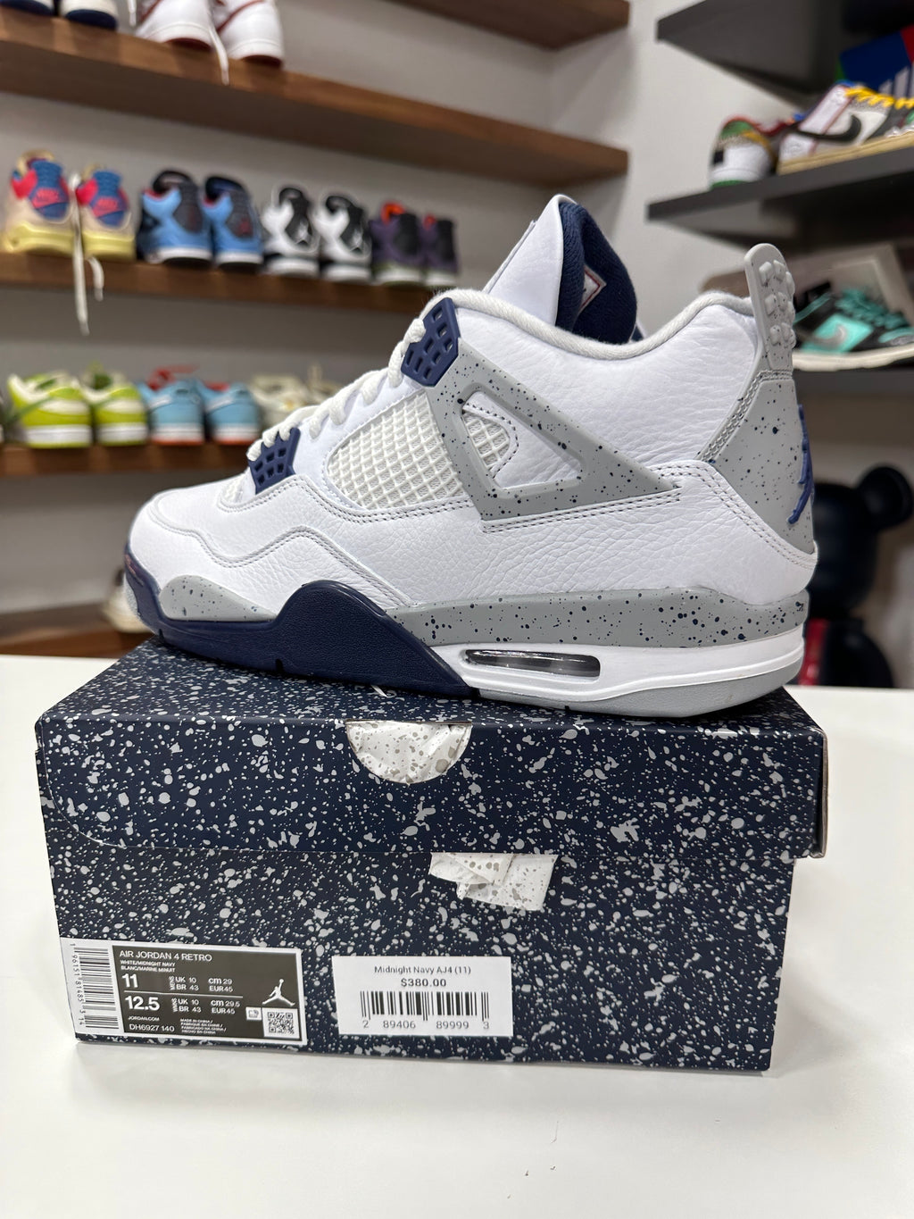 Air Jordan 4 Midnight Navy Sz 11