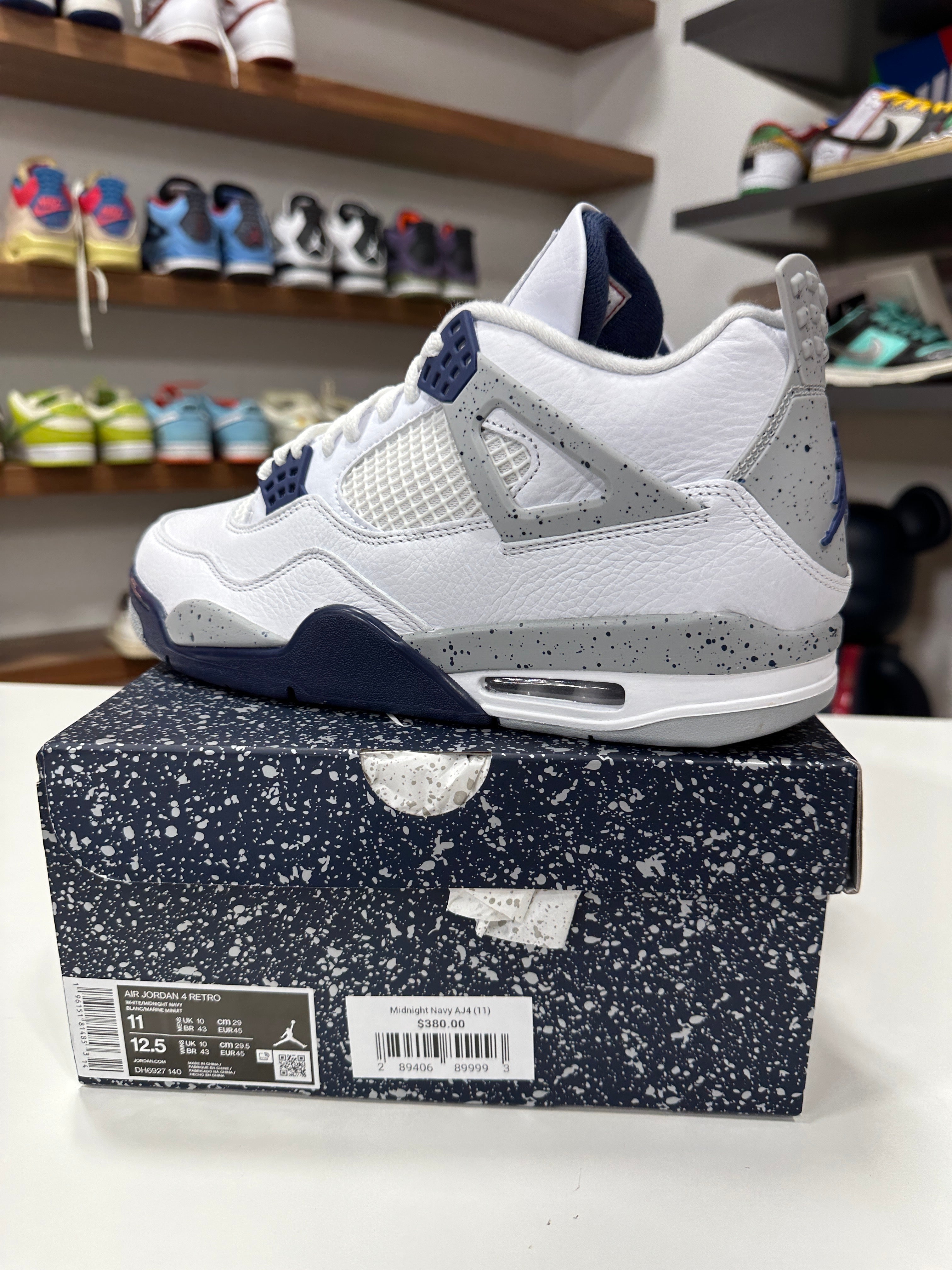 Air Jordan 4 Midnight Navy Sz 11