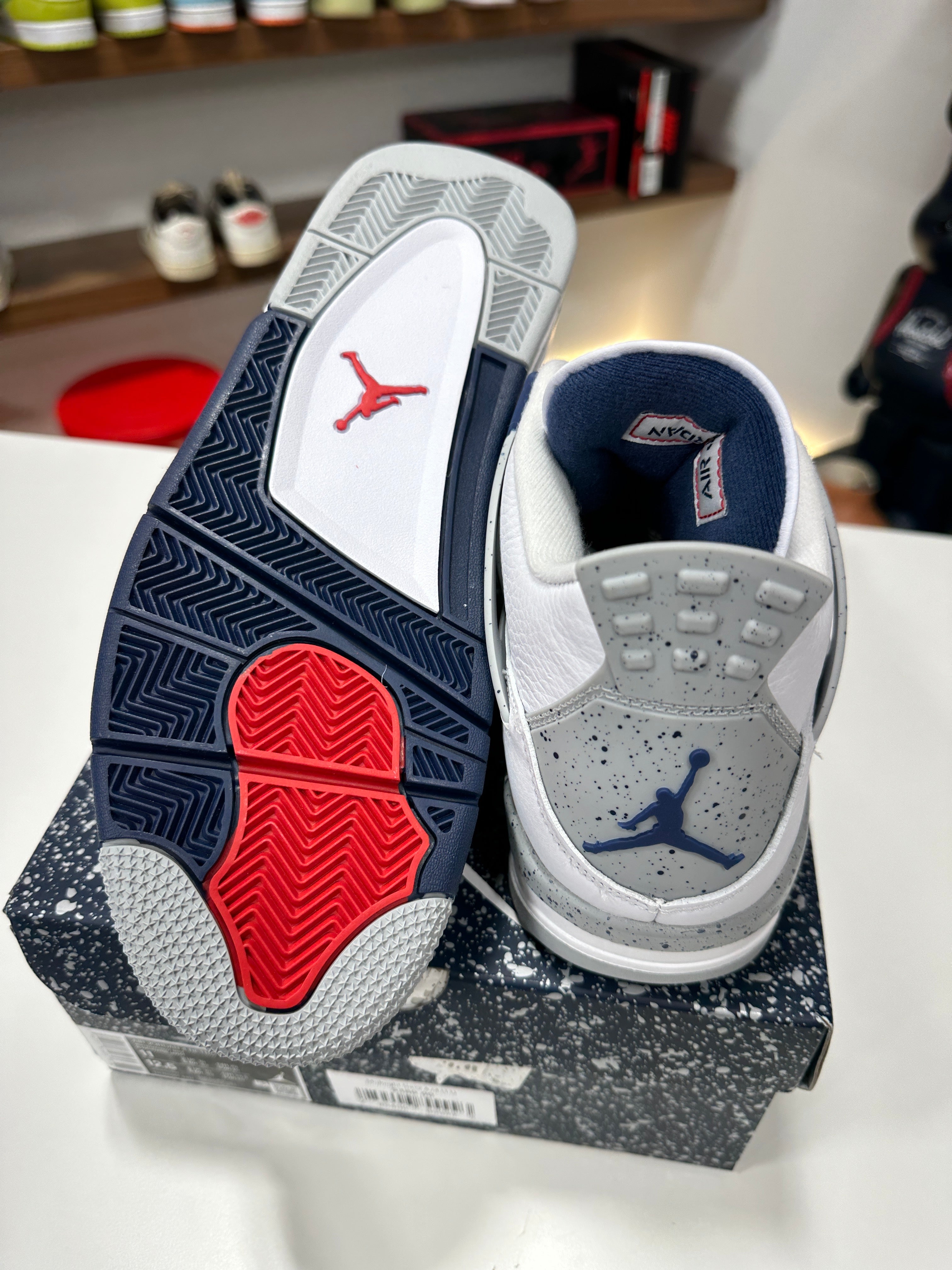 Air Jordan 4 Midnight Navy Sz 11