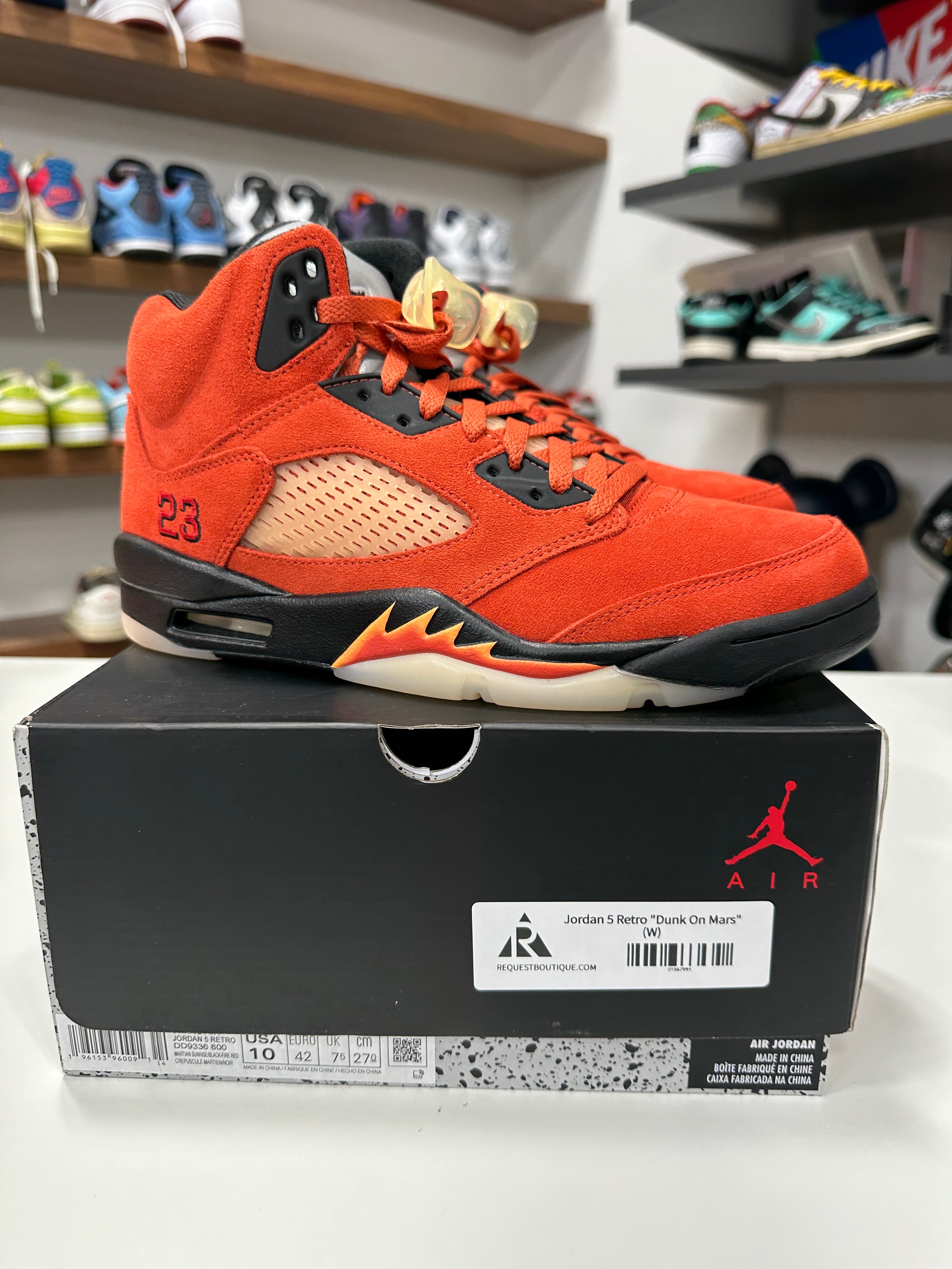 Wmns Jordan 5 Dunk On Mars Sz W10 Mens 8.5
