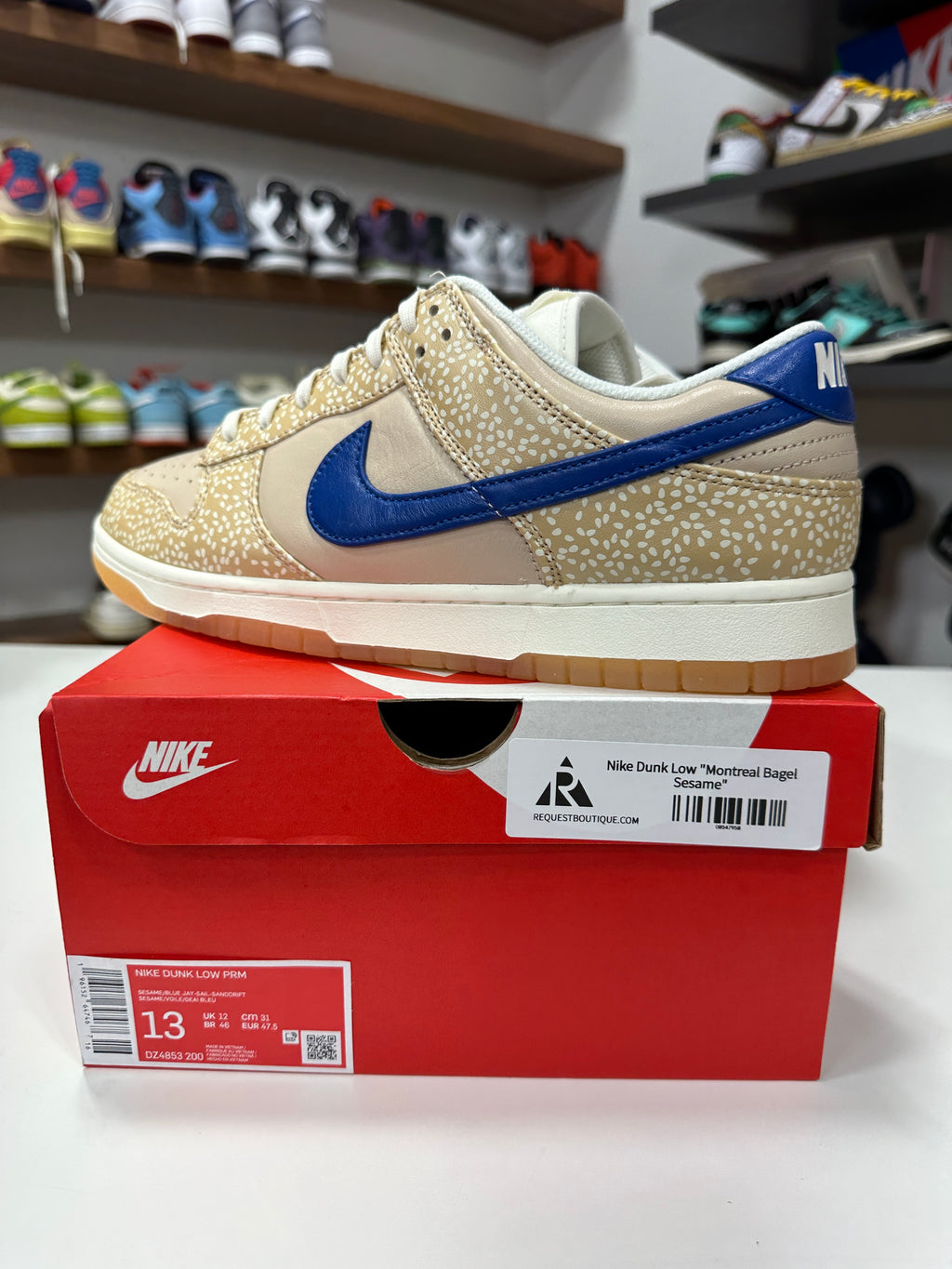 Nike Dunk Low Montreal Bagel Sesame Sz 13