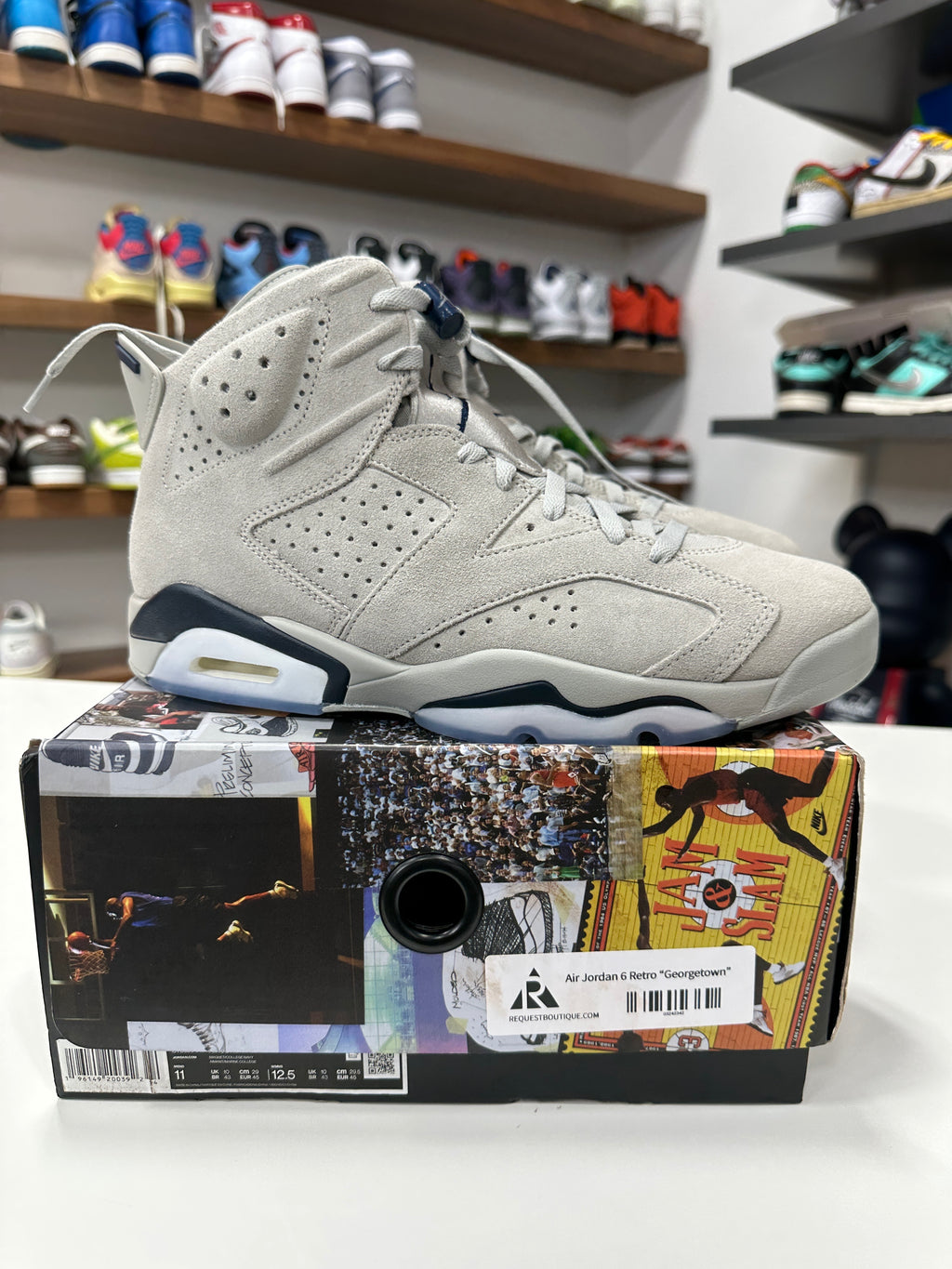Air Jordan 6 Georgetown Sz 11