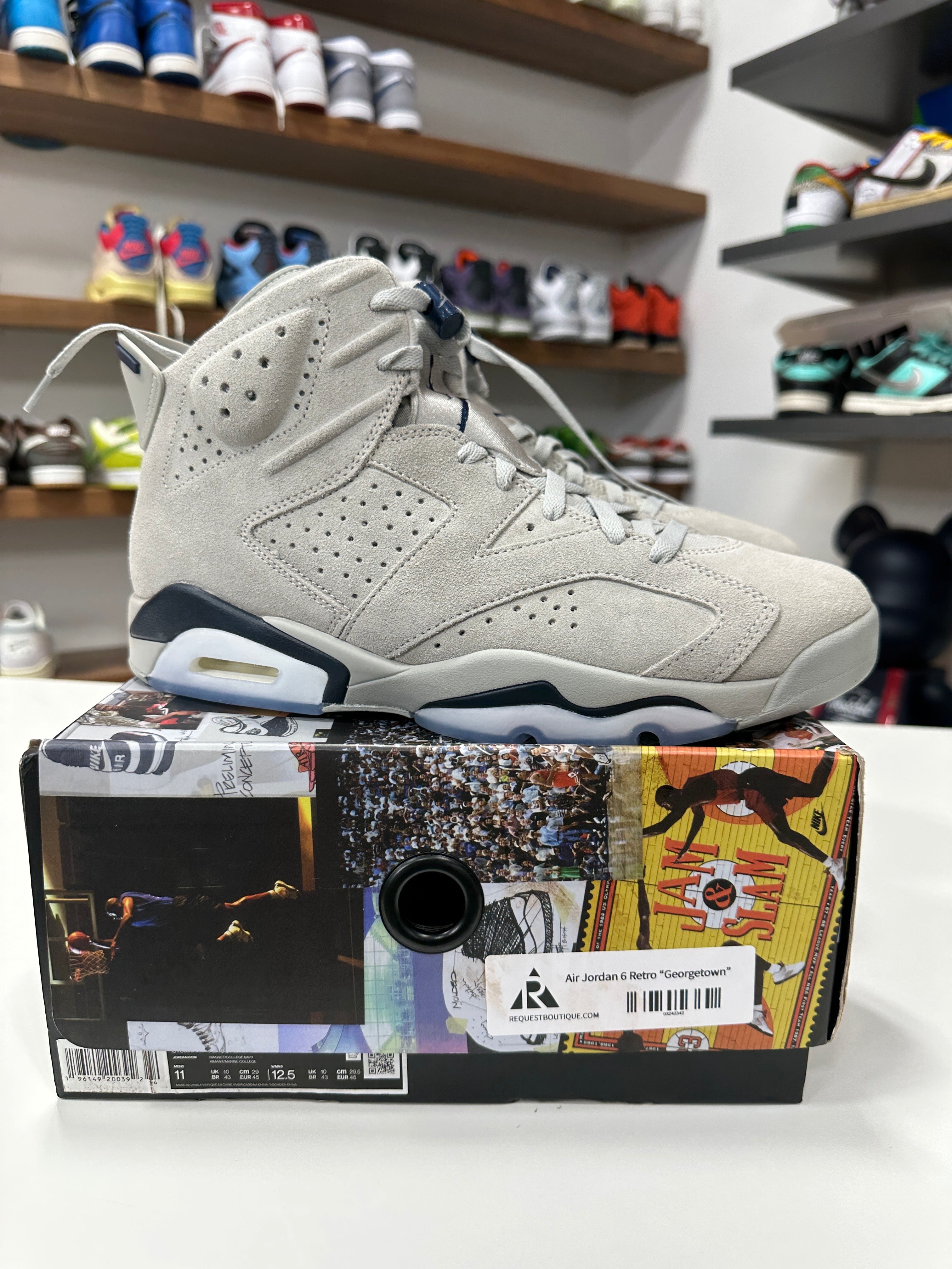 Air Jordan 6 Georgetown Sz 11