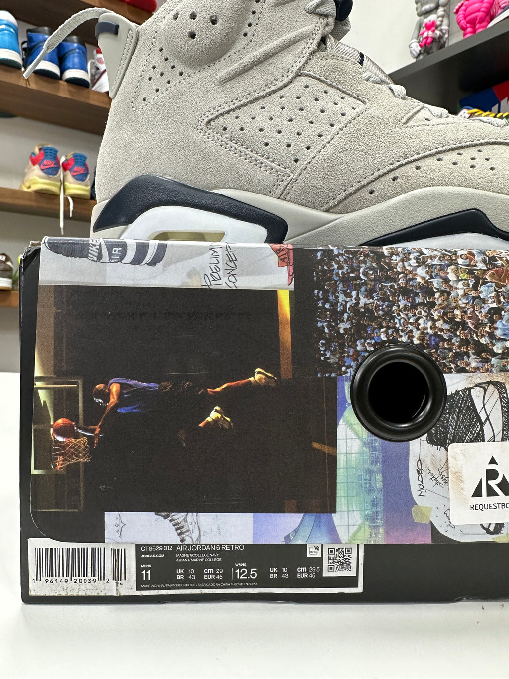 Air Jordan 6 Georgetown Sz 11