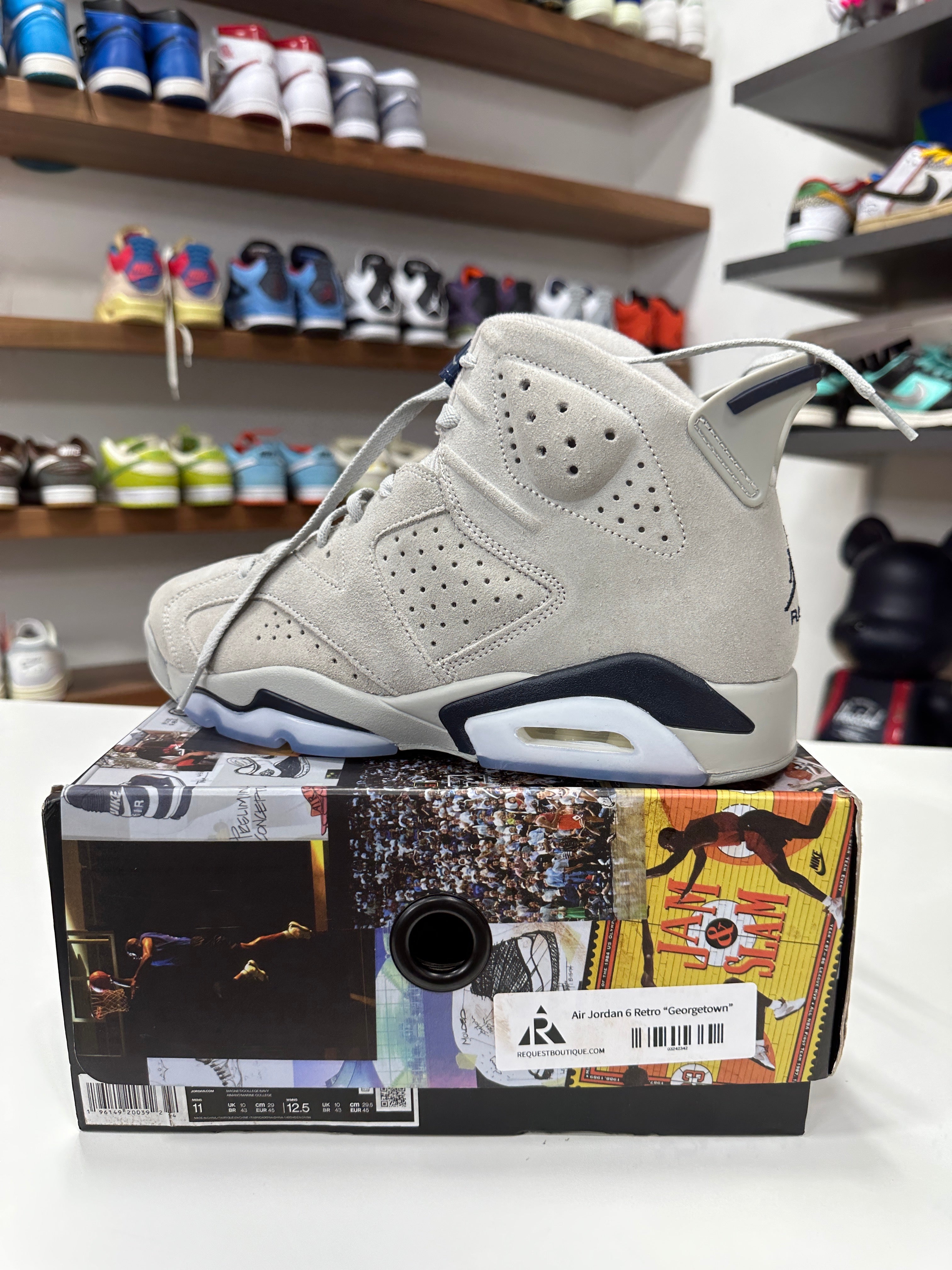 Air Jordan 6 Georgetown Sz 11