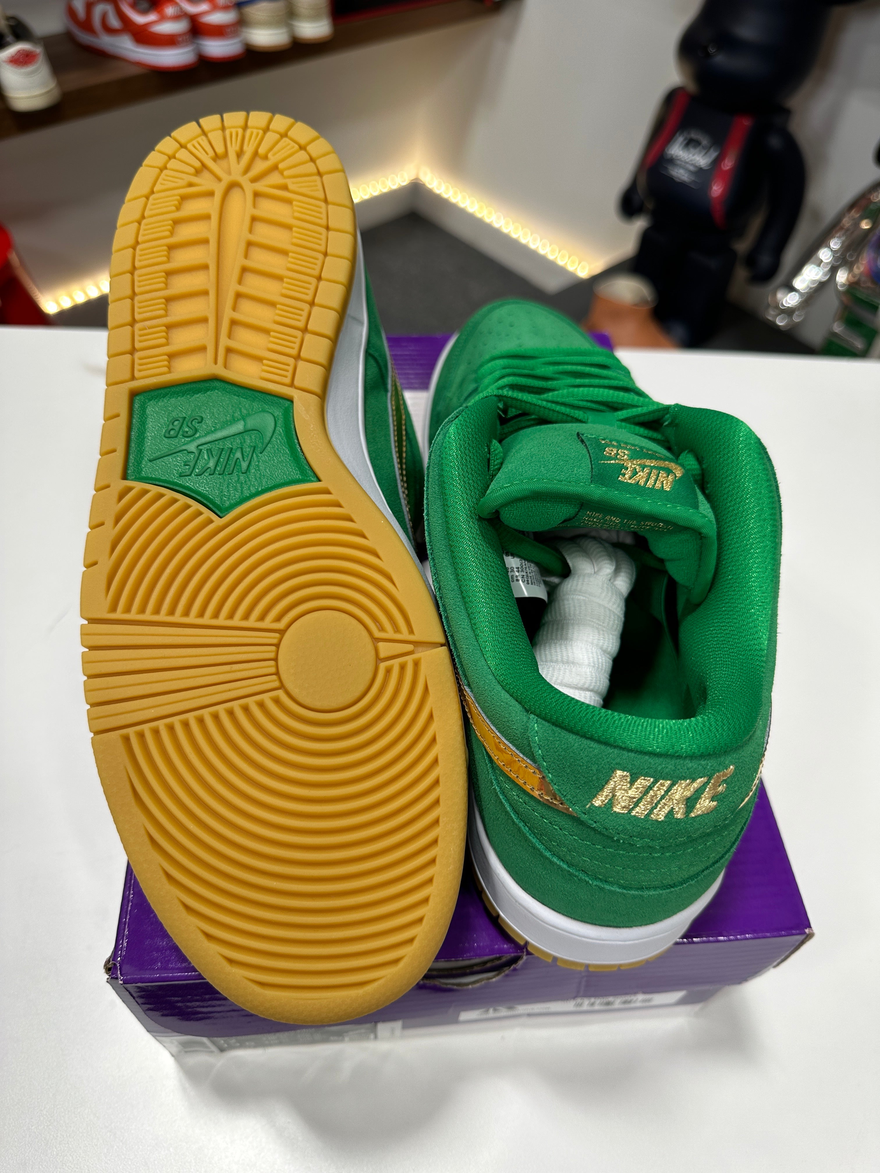 Nike SB Dunk Low Saint Patrick's Day Sz 12