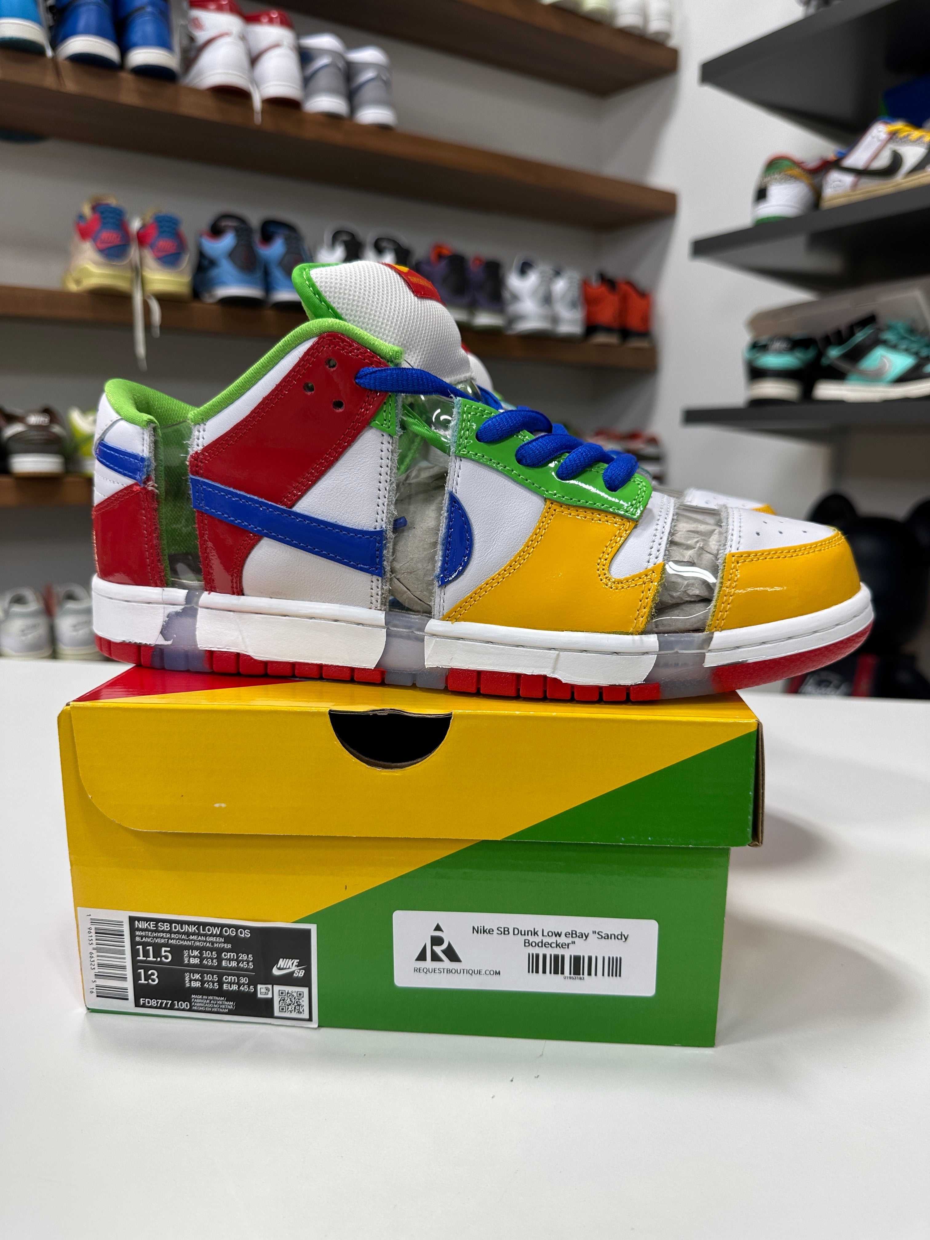 Nike SB Dunk Low Ebay Sz 11.5