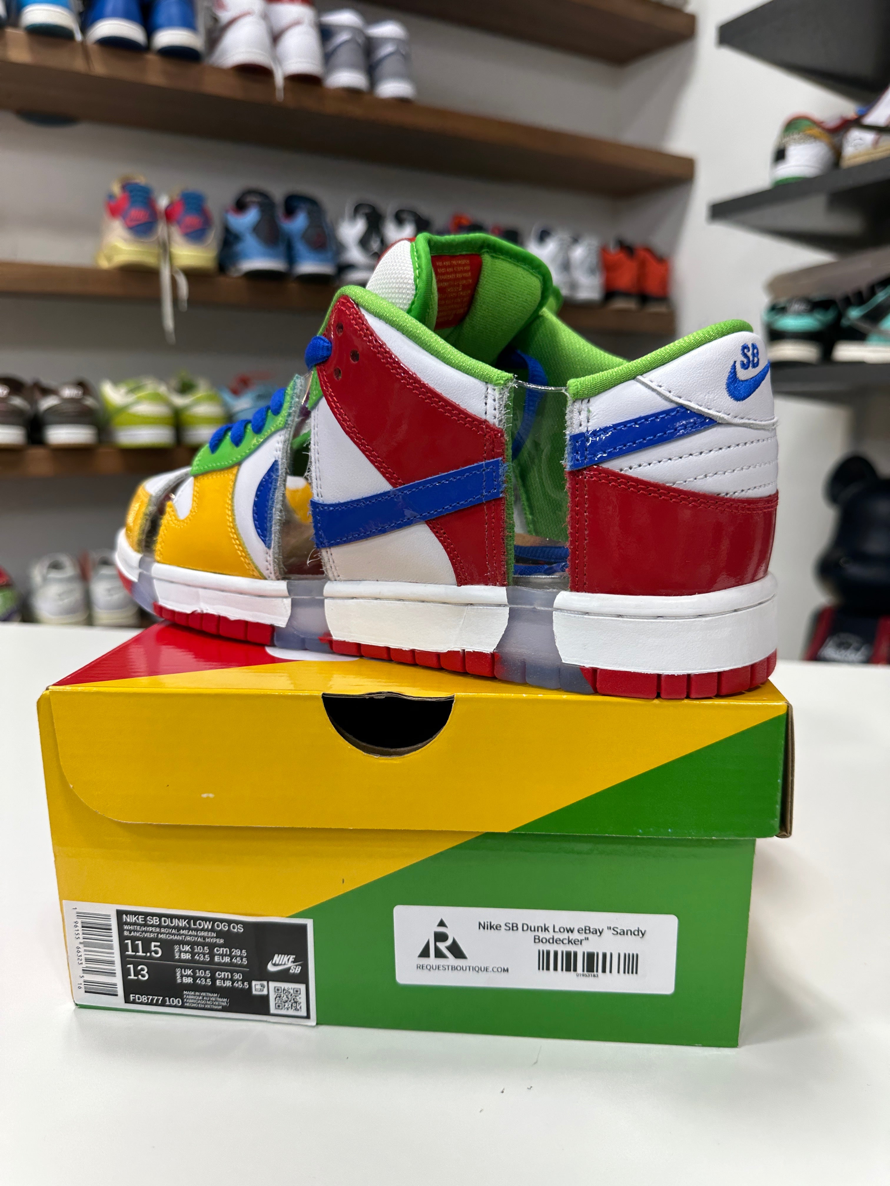 Nike SB Dunk Low Ebay Sz 11.5