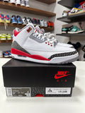 Air Jordan 3 Fire Red Sz 9.5