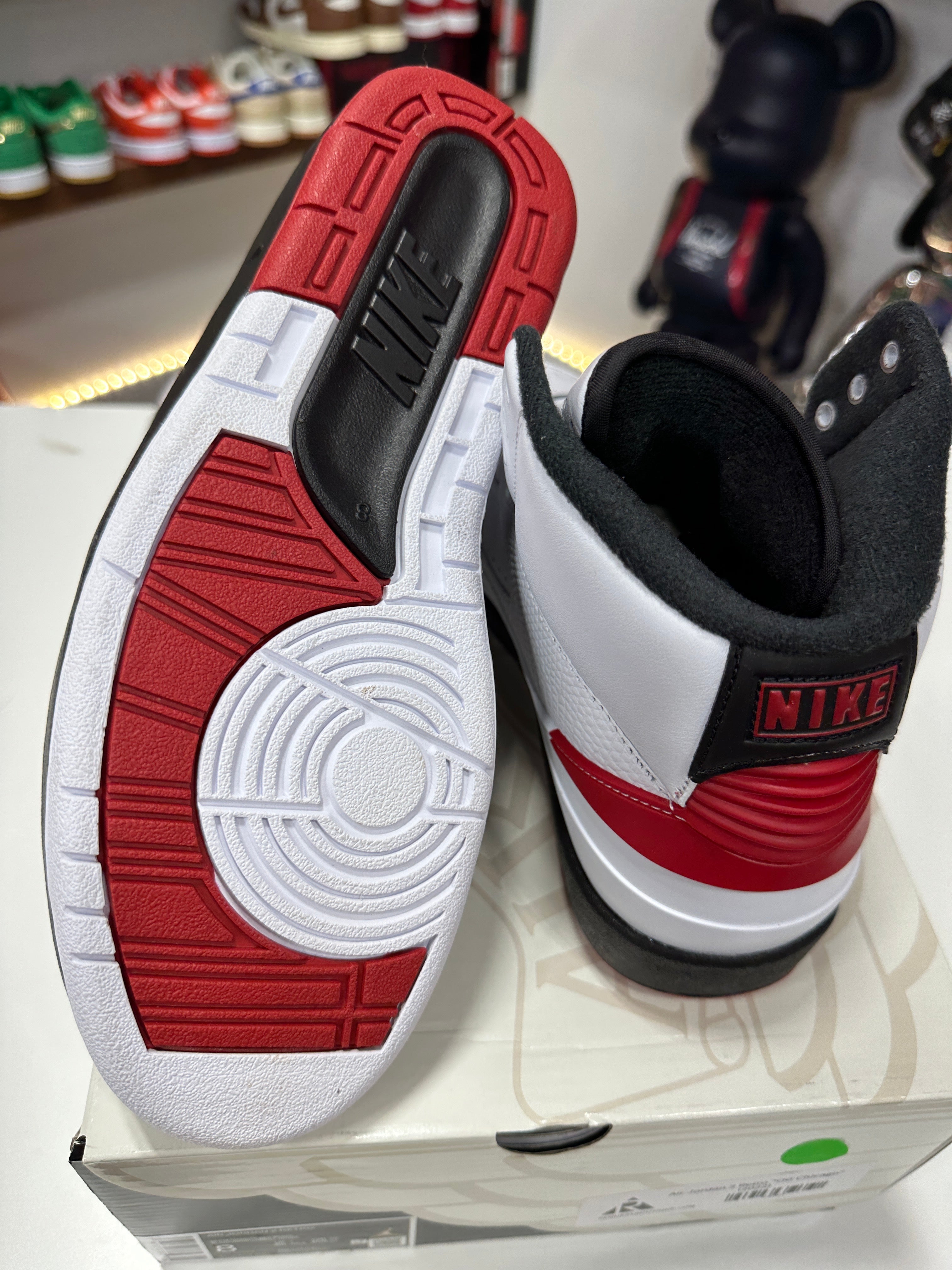Air Jordan 2 Chicago Sz 8