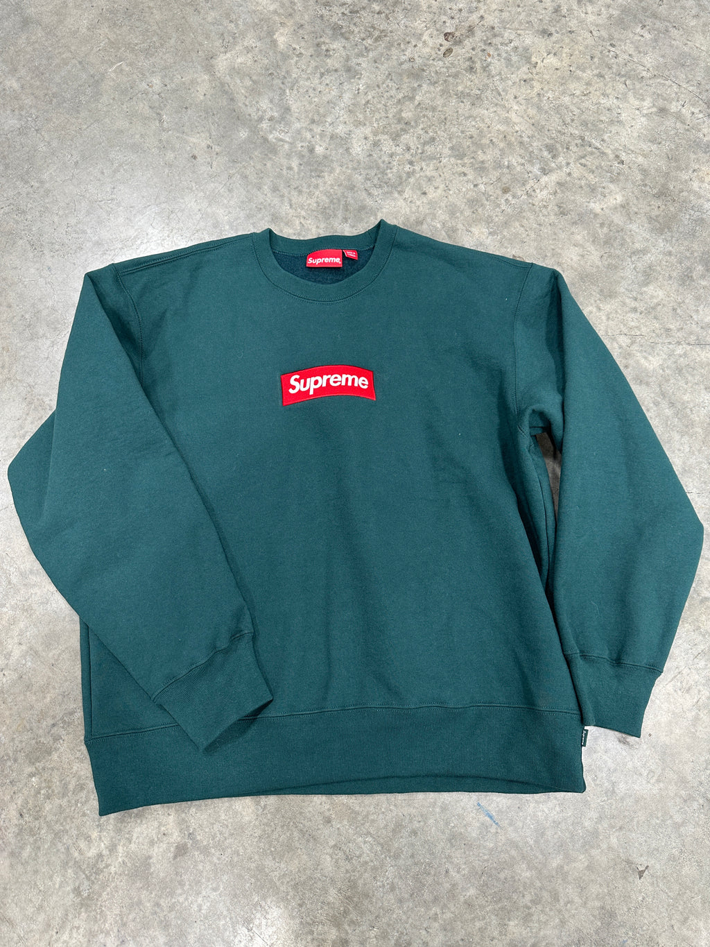 Supreme Box logo Dark Pine Sz L