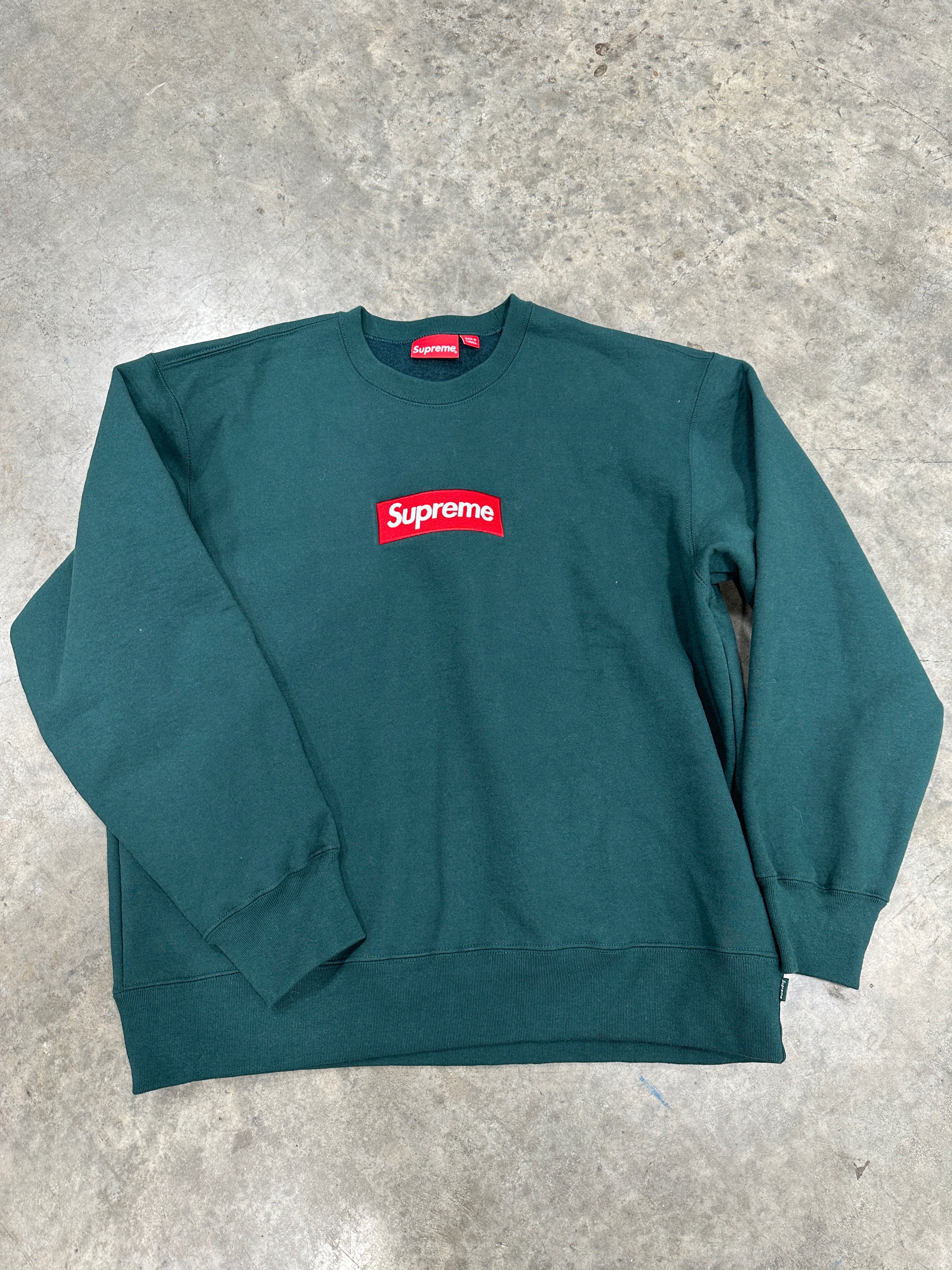 Supreme Box logo Dark Pine Sz L