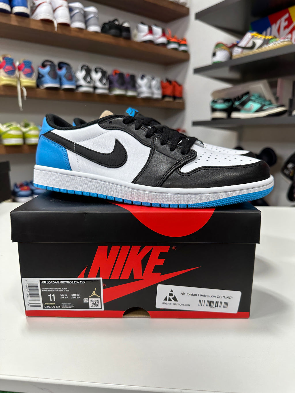 Jordan 1 Low Powder Blue Sz 11