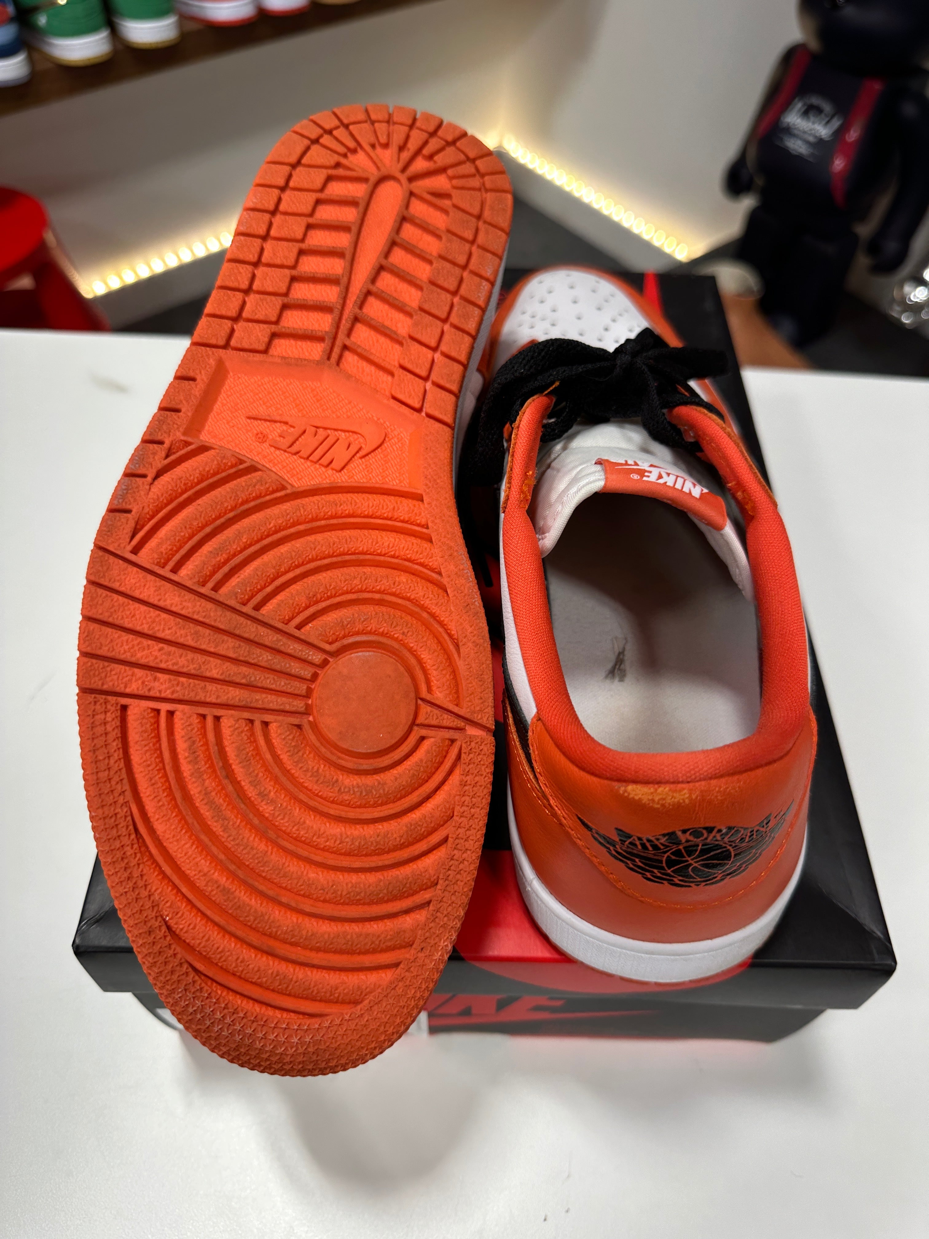 Jordan 1 Low Starfish Sz 11