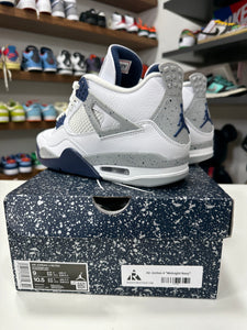 Air Jordan 4 Midnight Navy Sz 9