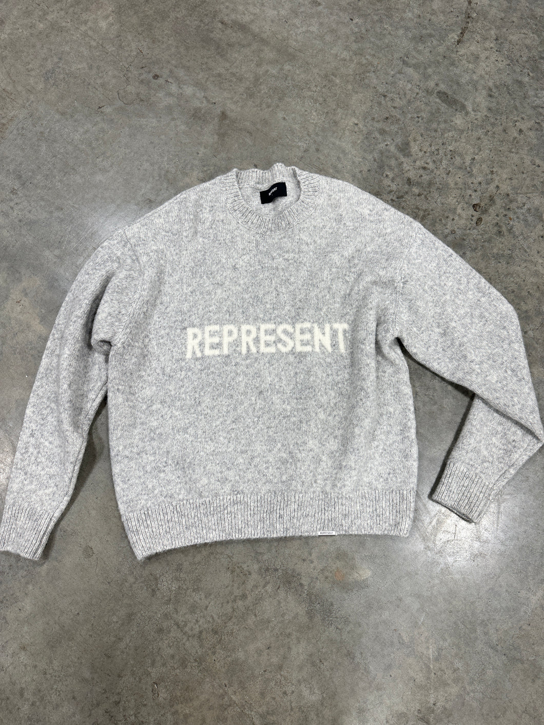 Represent Grey Sweater Sz L