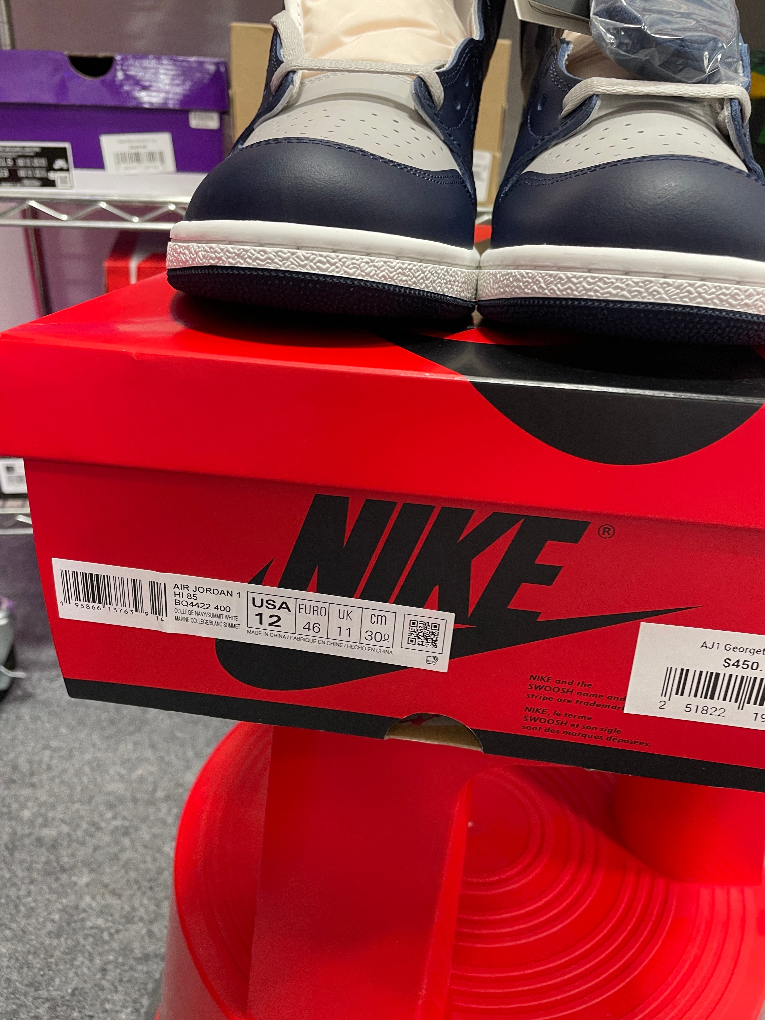 Jordan 1 Retro High 85 Georgetown Sz 12