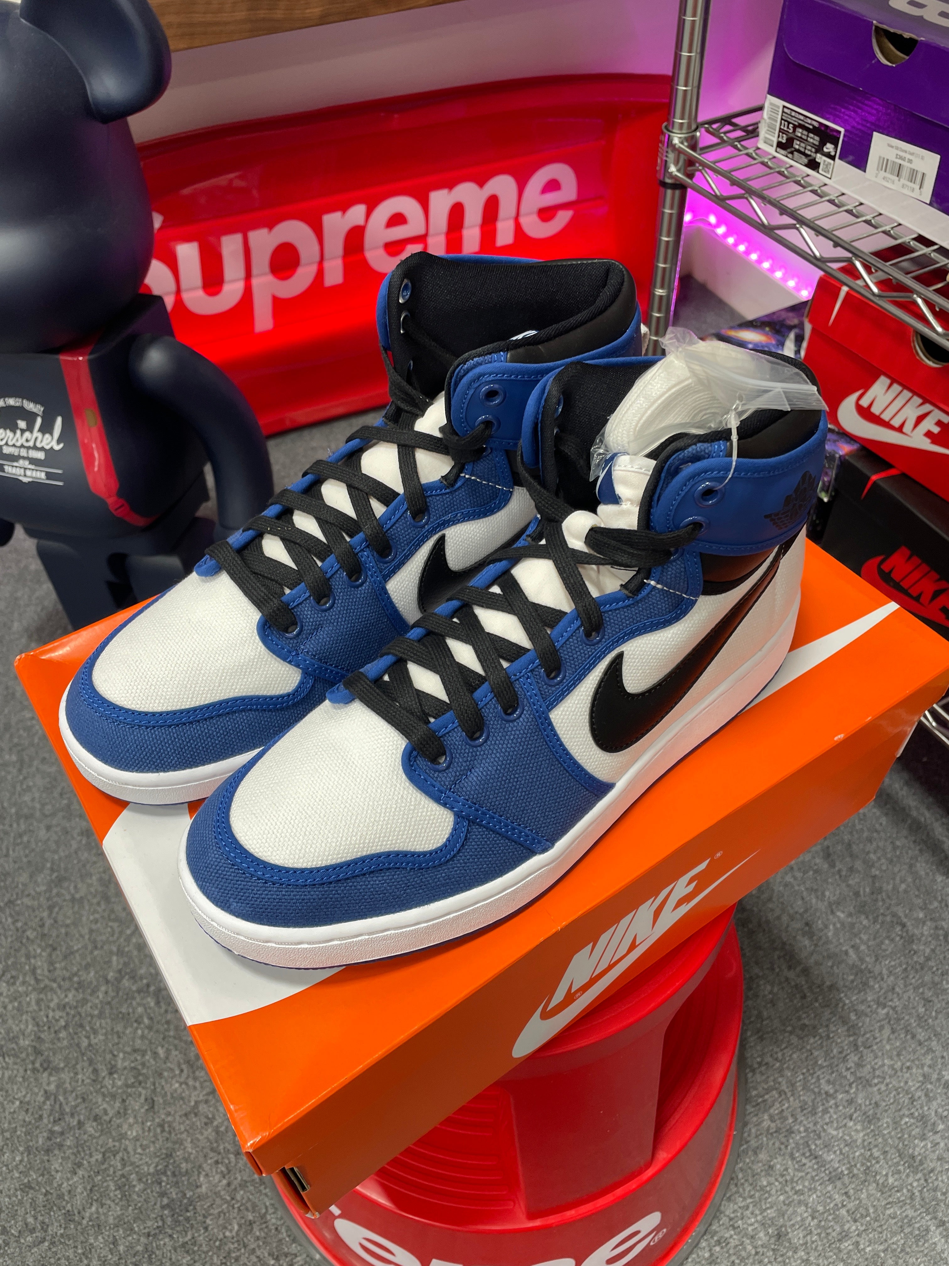 Jordan 1 Retro AJKO Storm Blue Sz 11