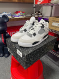 Jordan 4 Retro Military Black Sz 12