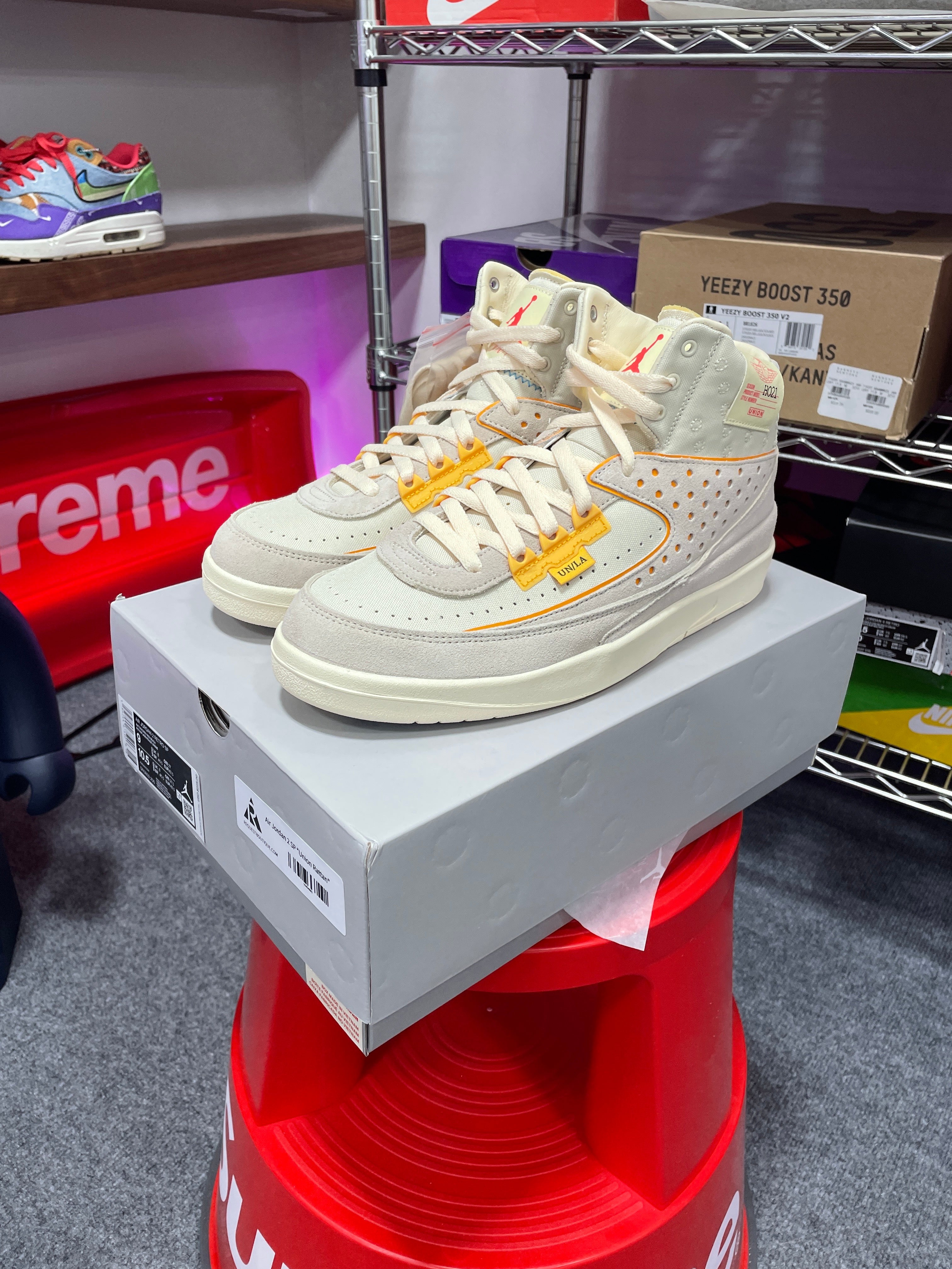 Jordan 2 Retro SP Union Rattan Sz 9