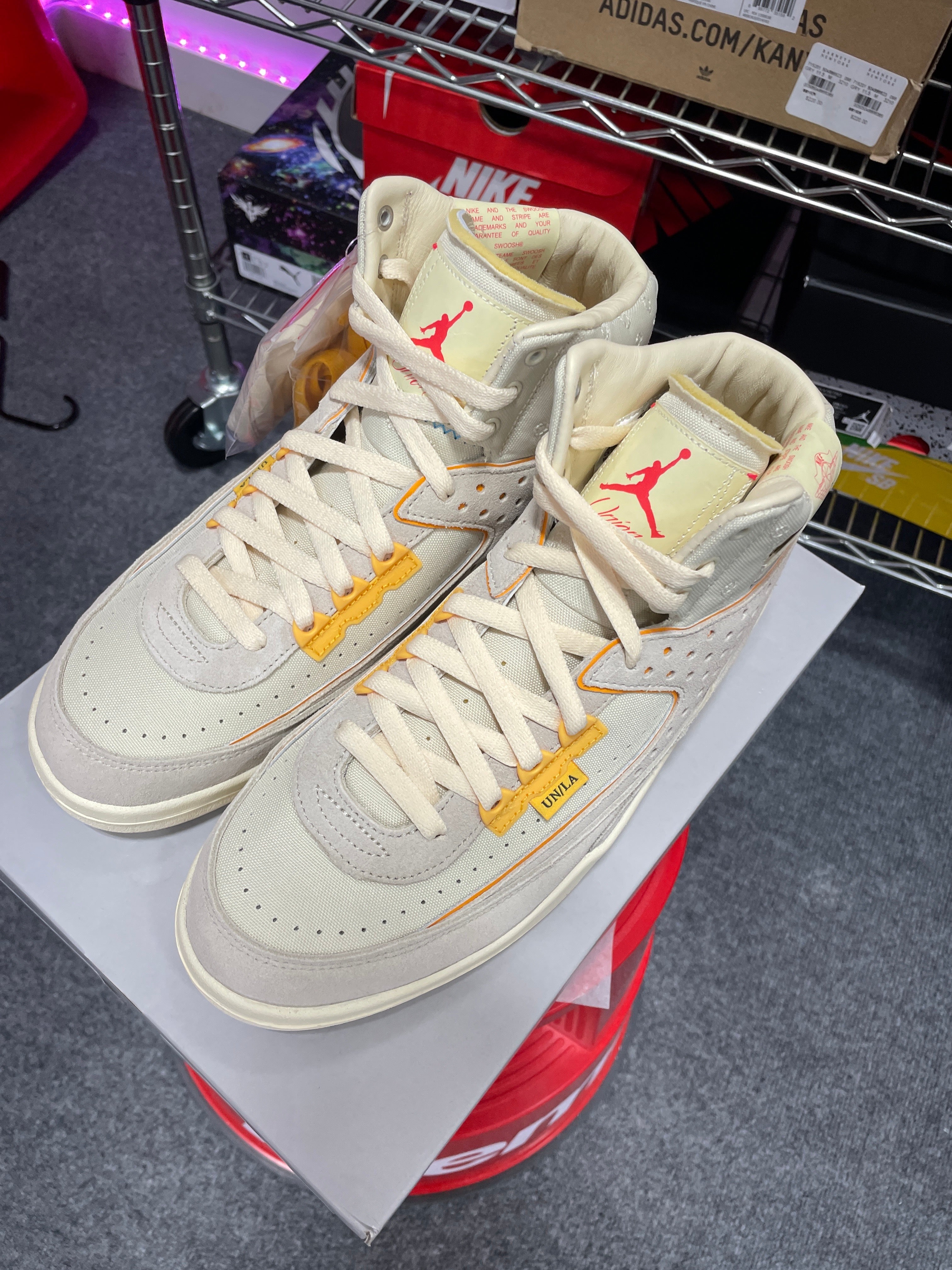 Jordan 2 Retro SP Union Rattan Sz 9