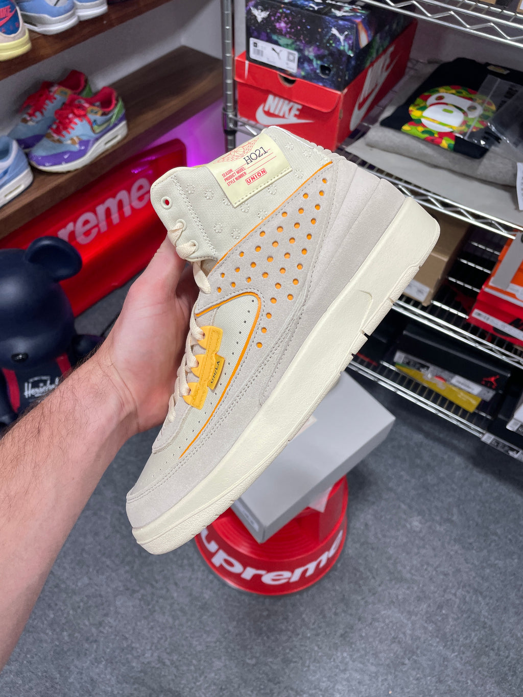 Jordan 2 Retro SP Union Rattan Sz 9