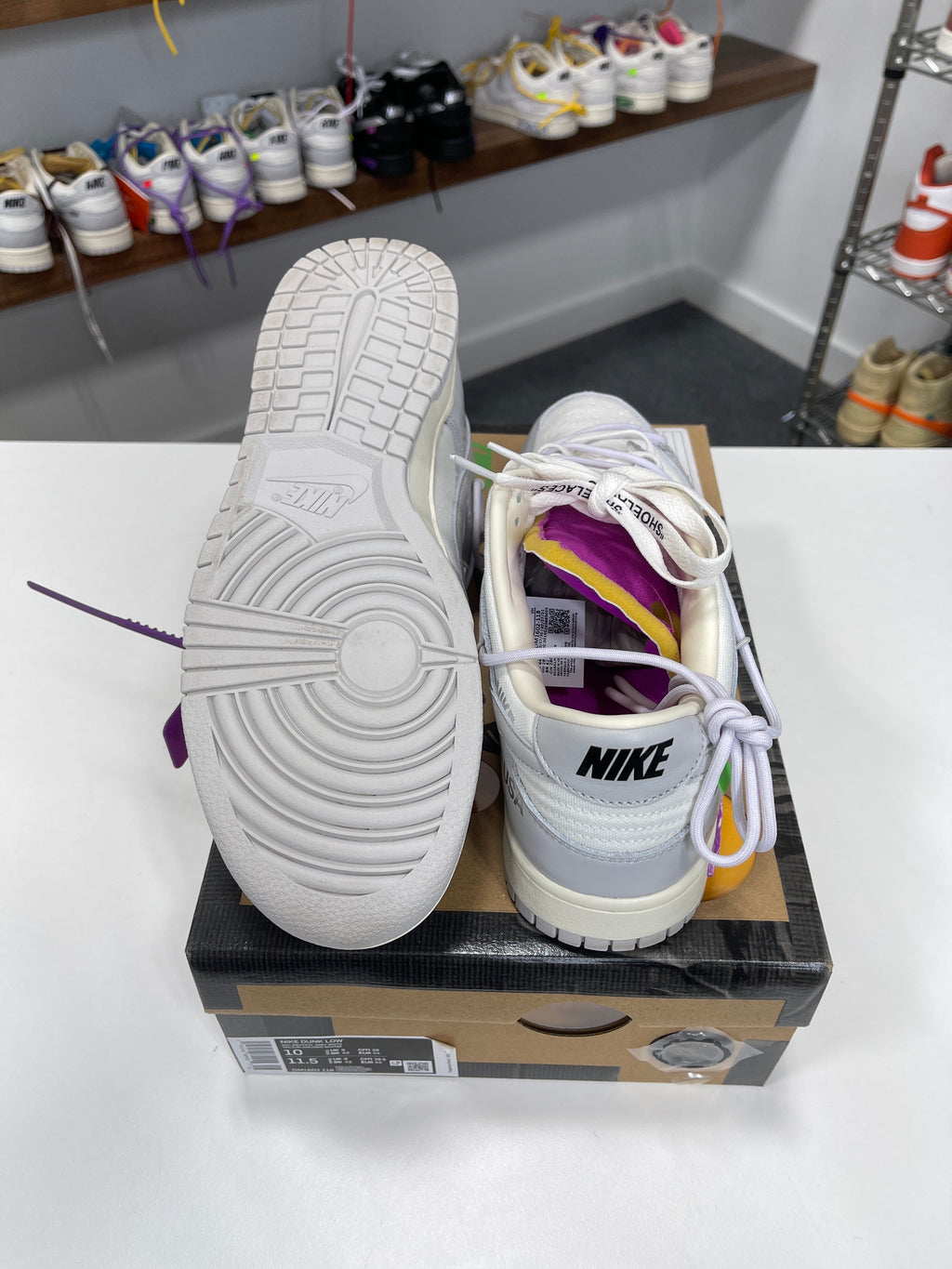 Nike Dunk Low Off-White Lot 3/50 - Sz 10