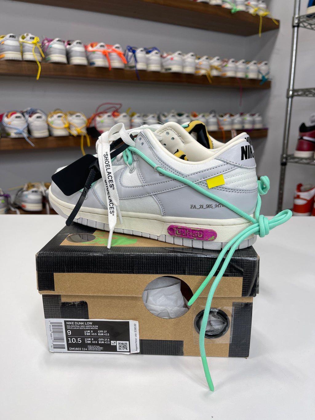 Nike Dunk Low Off-White Lot 4/50 - Sz 9