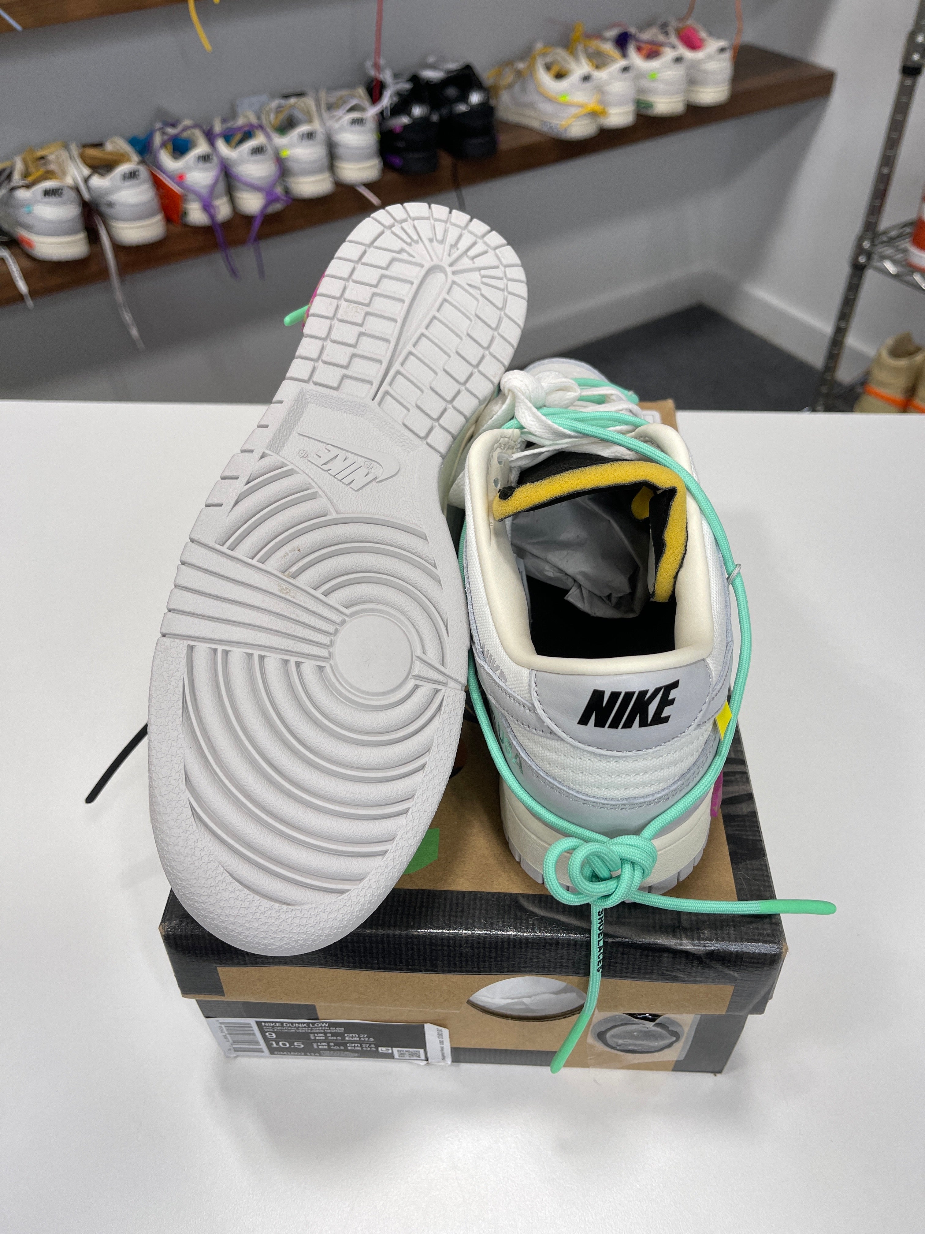 Nike Dunk Low Off-White Lot 4/50 - Sz 9