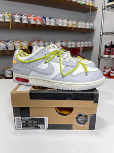 Nike Dunk Low Off-White Lot 8/50 - Sz 9.5