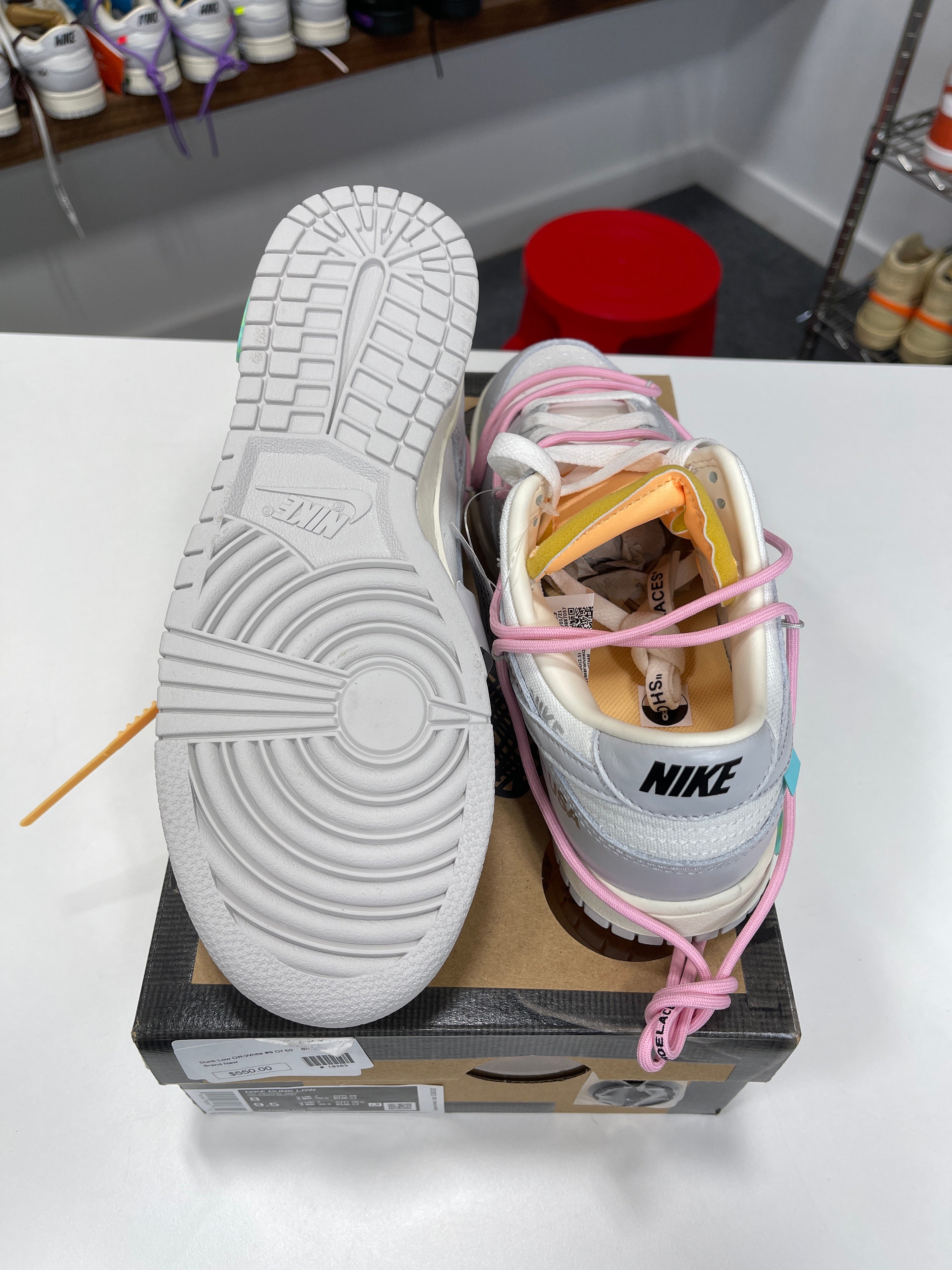 Nike Dunk Low Off-White Lot 9/50 - Sz 8