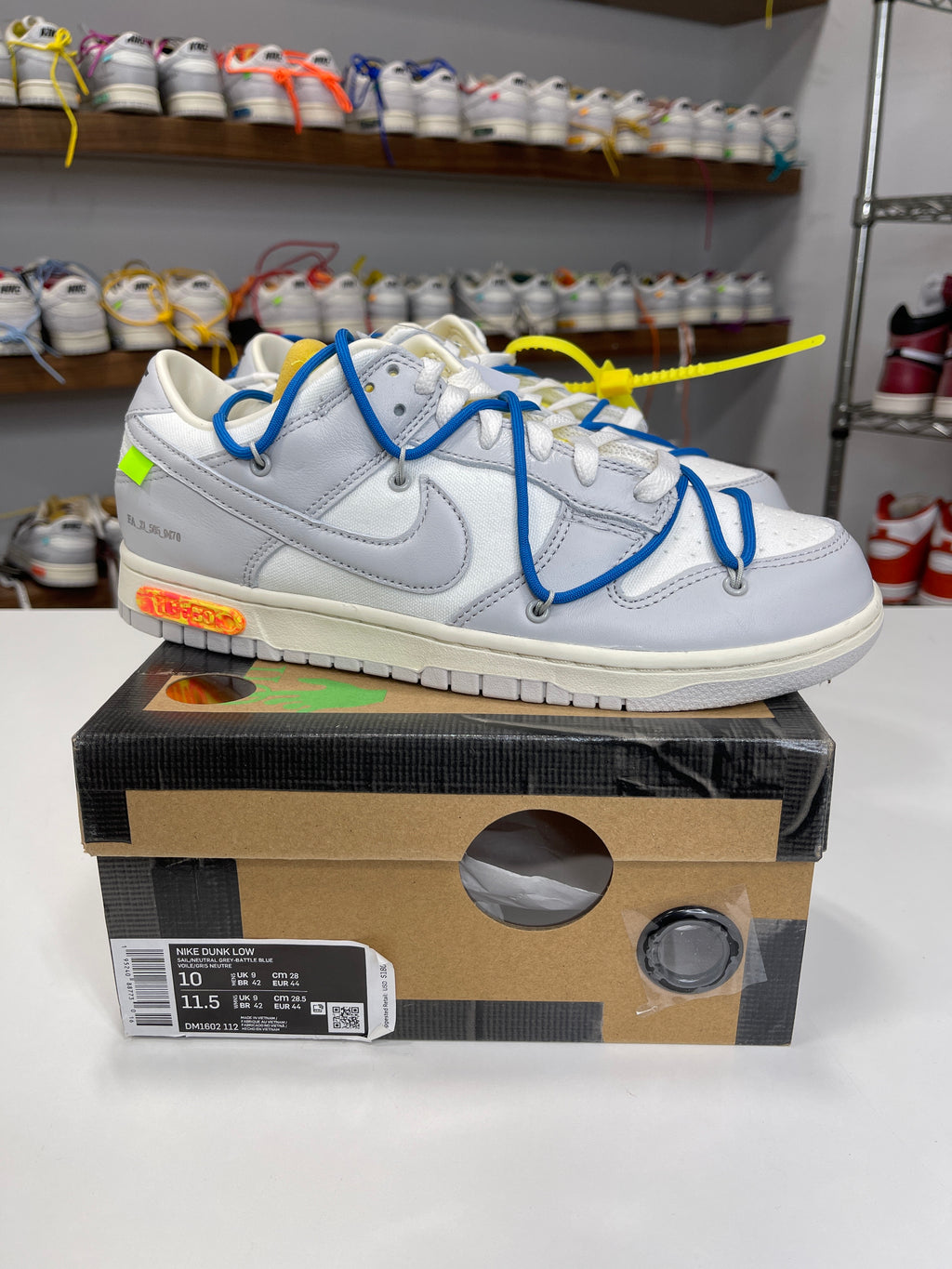 Nike Dunk Low Off-White Lot 10/50 - Sz 10