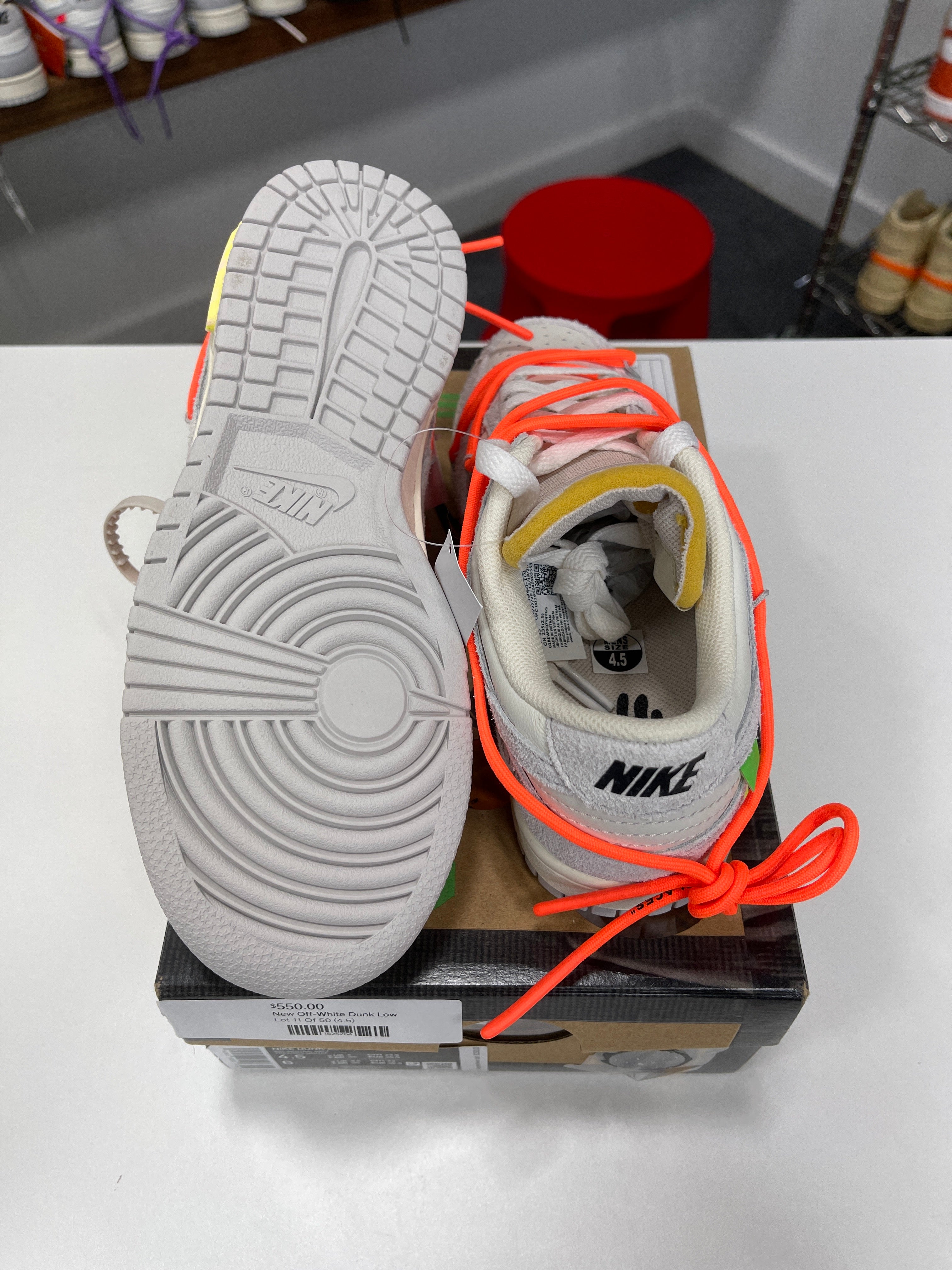 Nike Dunk Low Off-White Lot 11/50 - Sz4.5