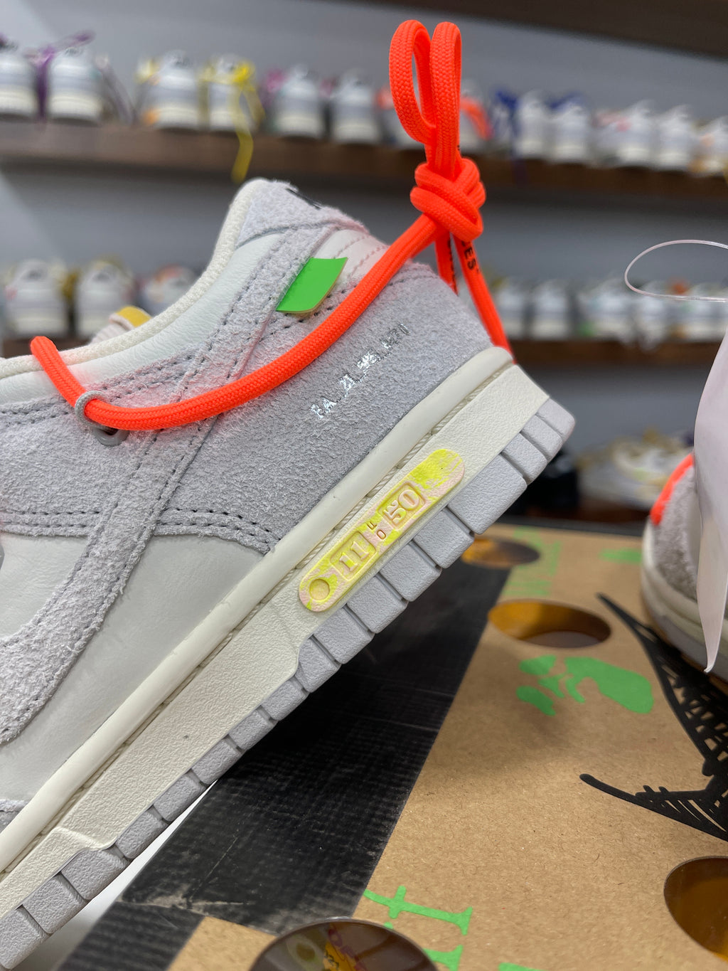 Nike Dunk Low Off-White Lot 11/50 - Sz4.5