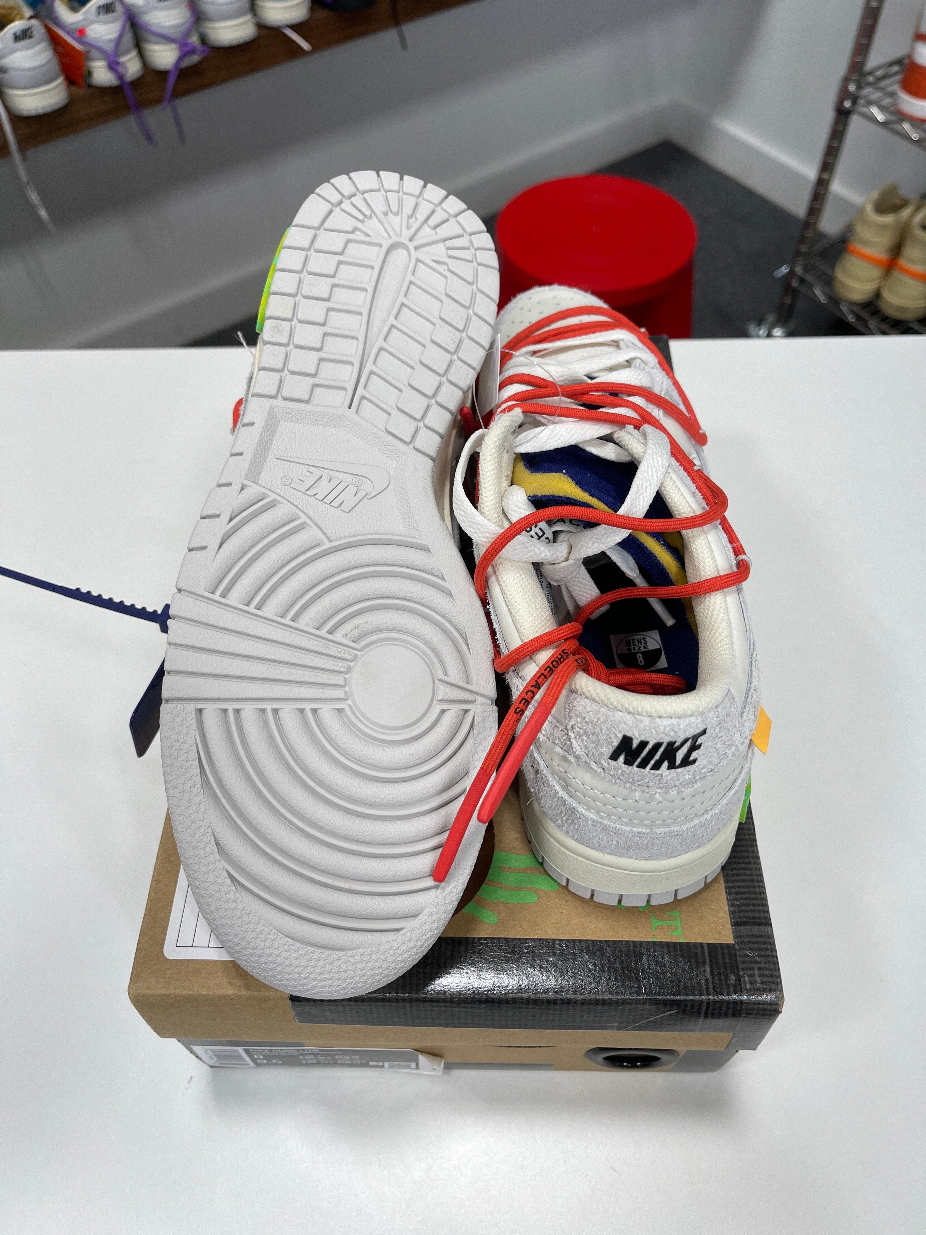 Nike Dunk Low Off-White Lot 13/50 - Sz 8