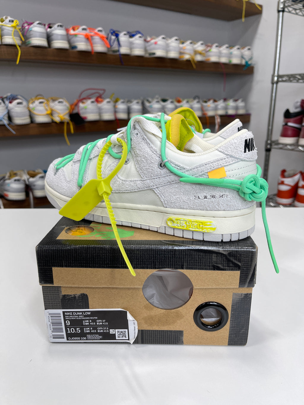 Nike Dunk Low Off-White Lot 14/50 - Sz 9