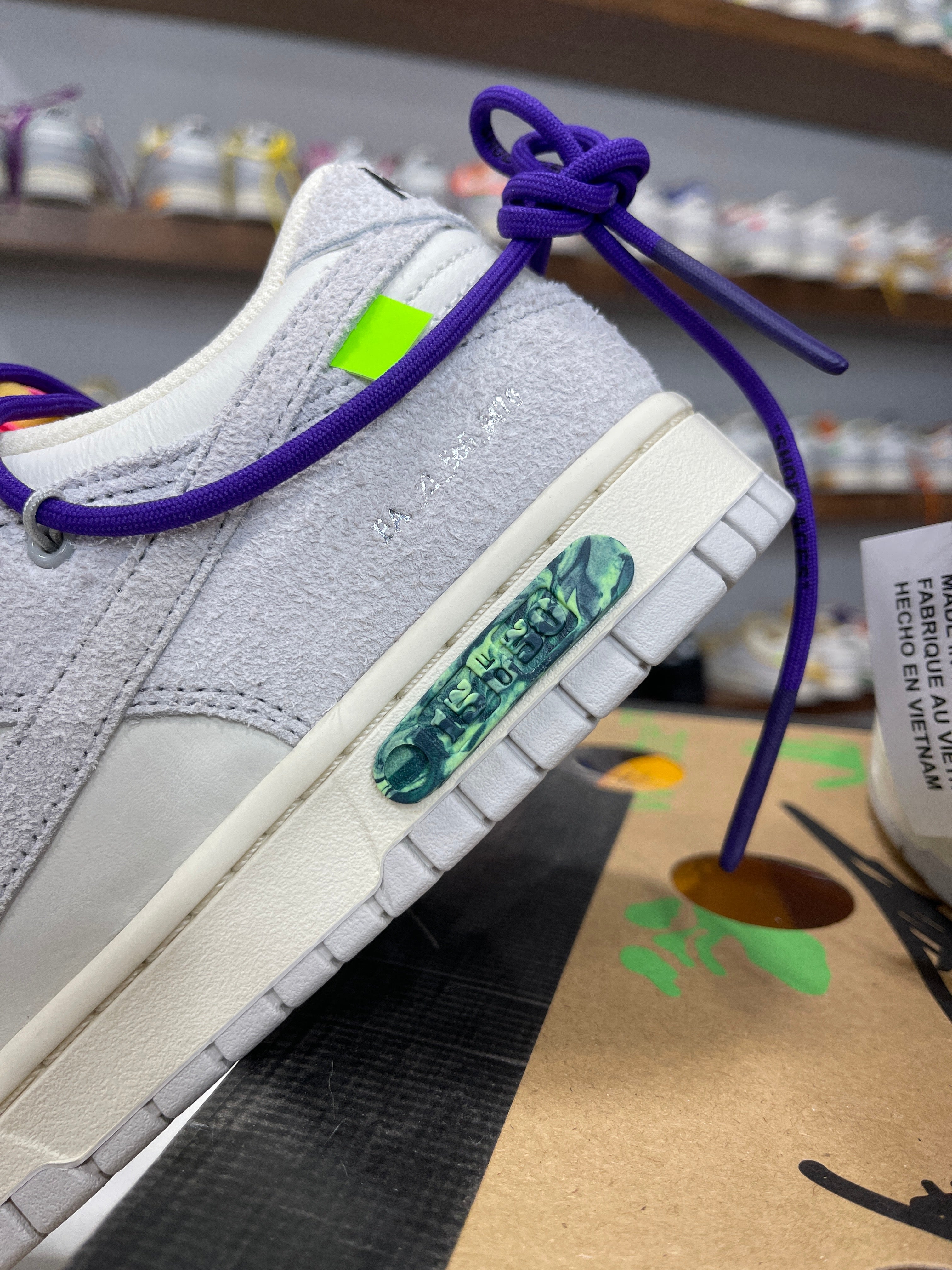 Nike Dunk Low Off-White Lot 15/50 - Sz 10