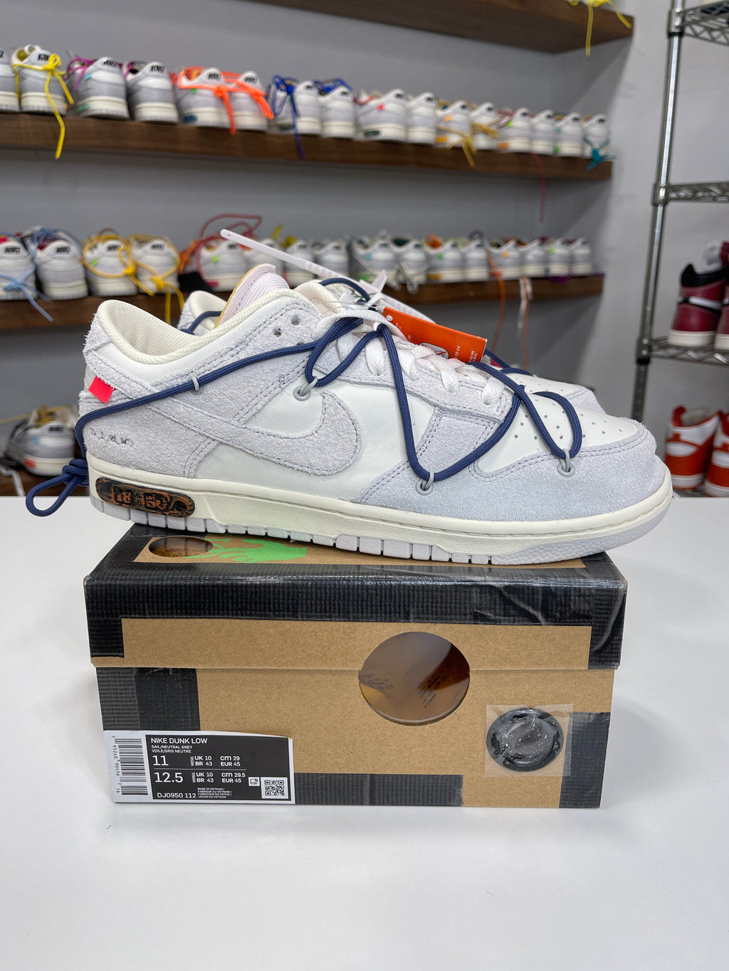 Nike Dunk Low Off-White Lot 18/50 - Sz 11